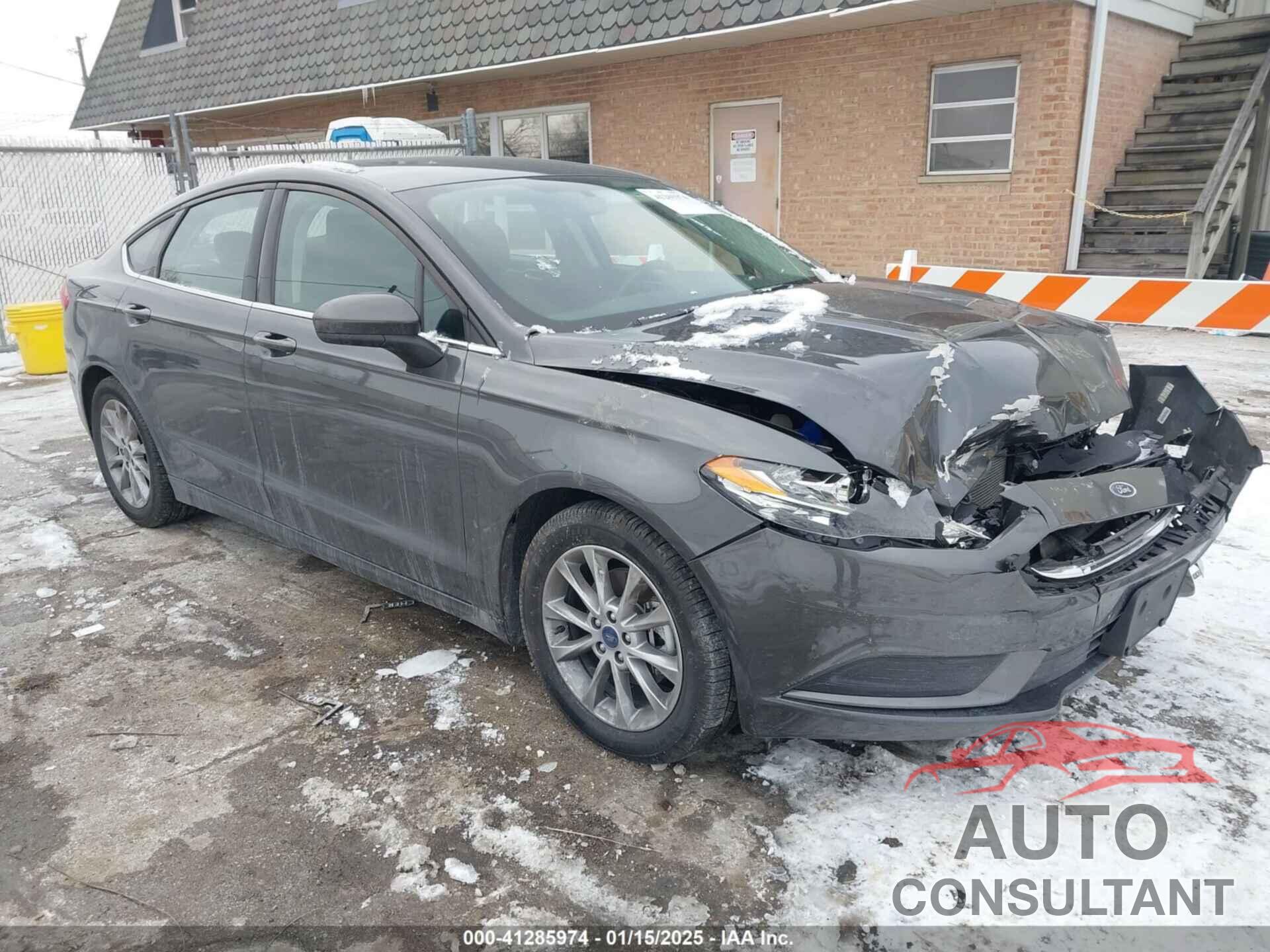 FORD FUSION 2017 - 3FA6P0HD7HR412589