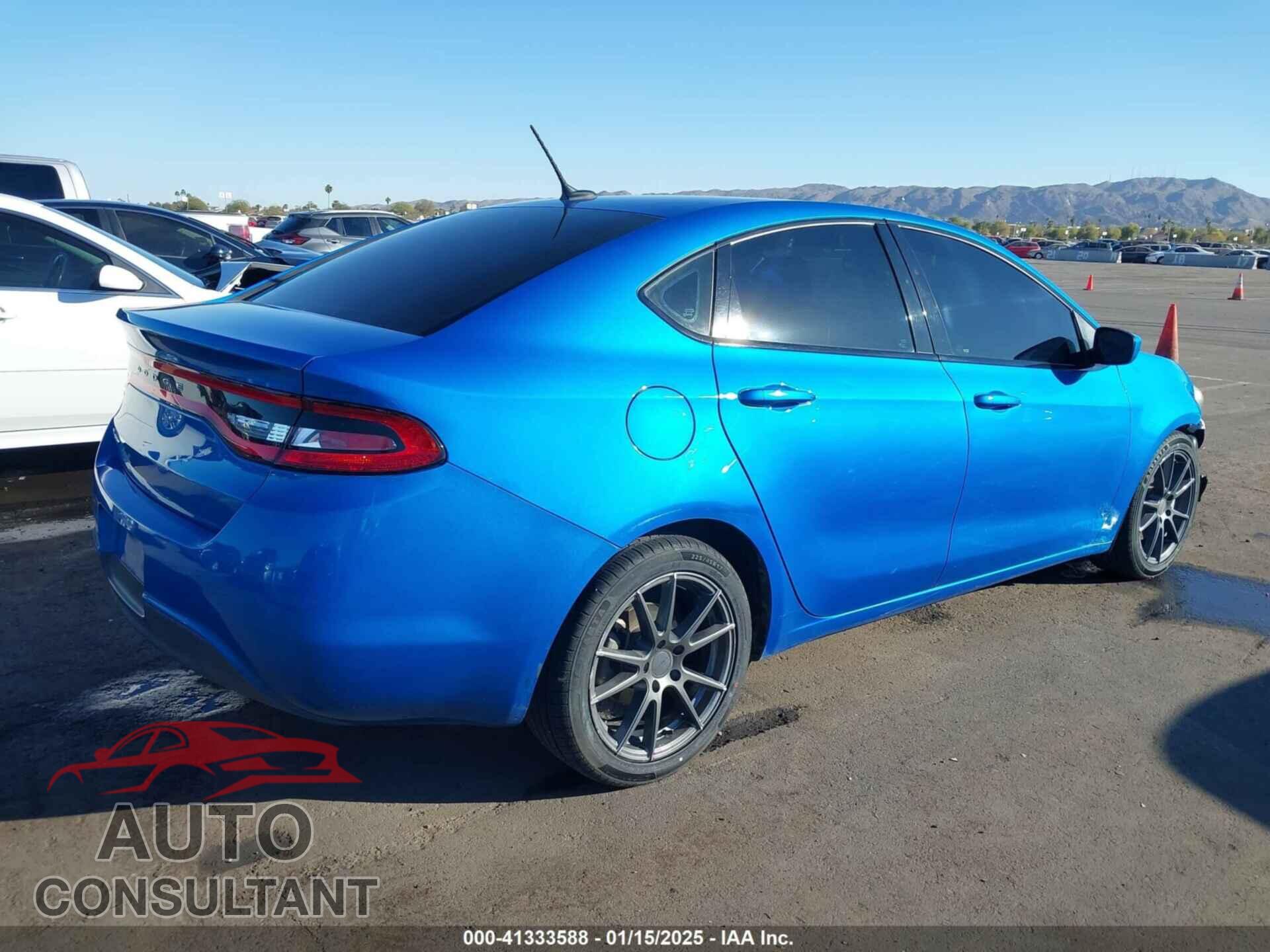 DODGE DART 2016 - 1C3CDFAA7GD656800