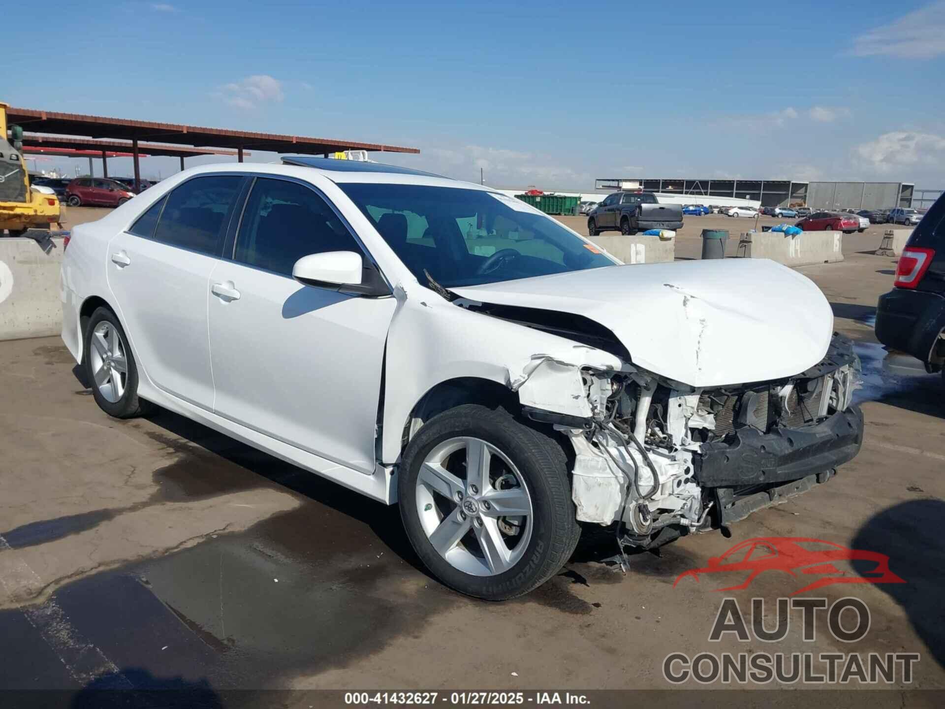 TOYOTA CAMRY 2012 - 4T1BF1FK9CU141566