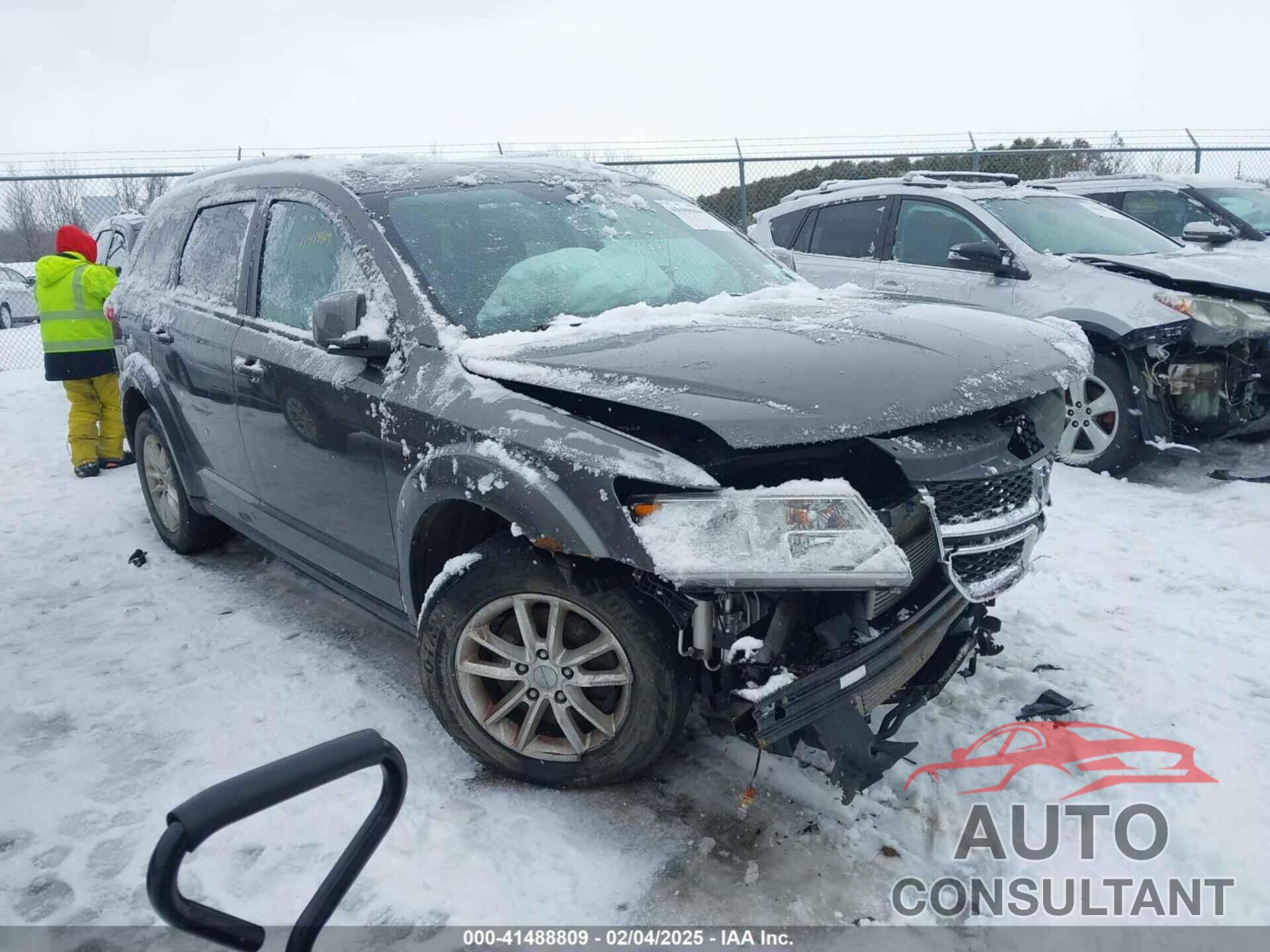 DODGE JOURNEY 2013 - 3C4PDCBGXDT727072