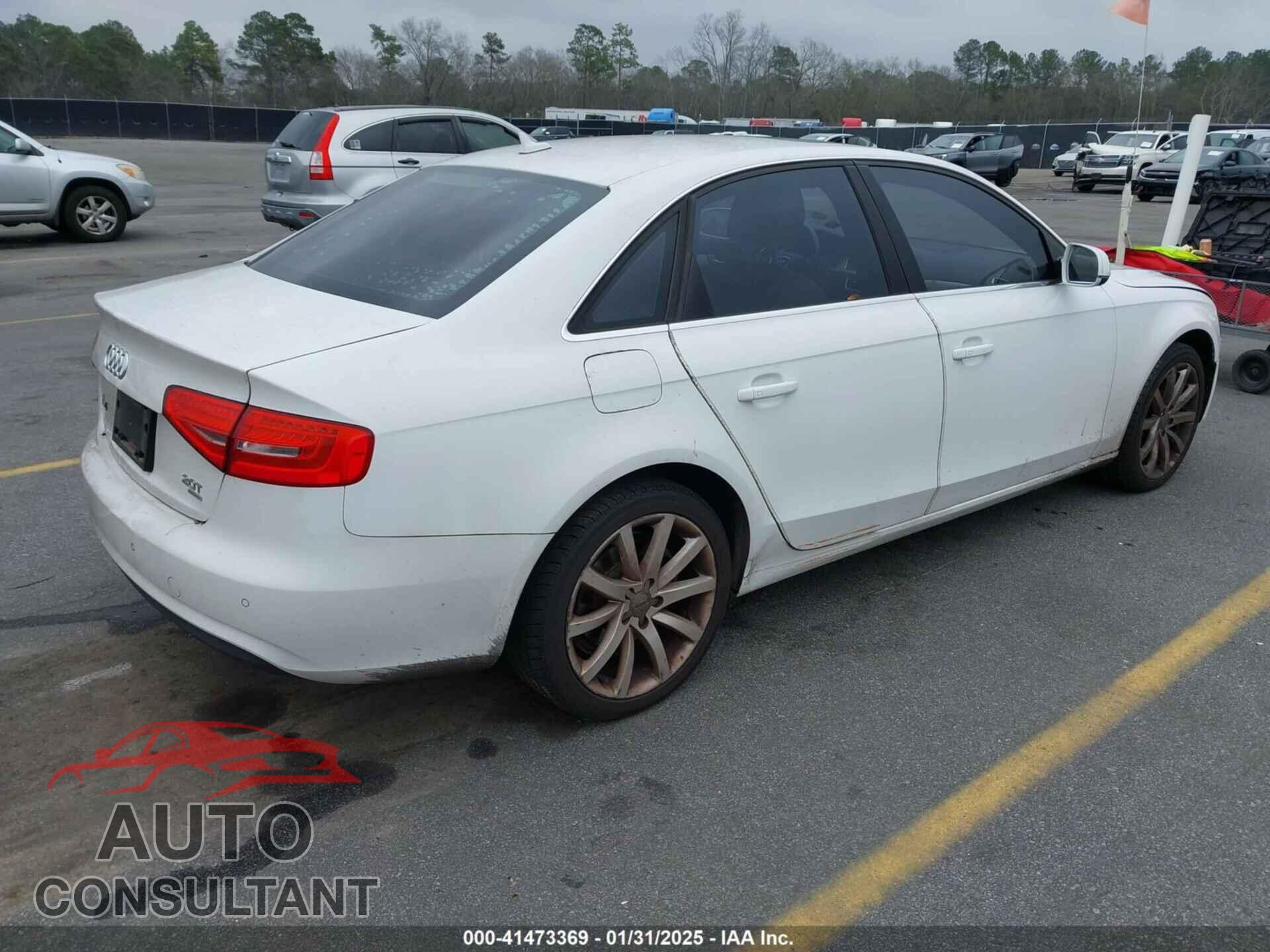 AUDI A4 2013 - WAUFFAFL3DN048159
