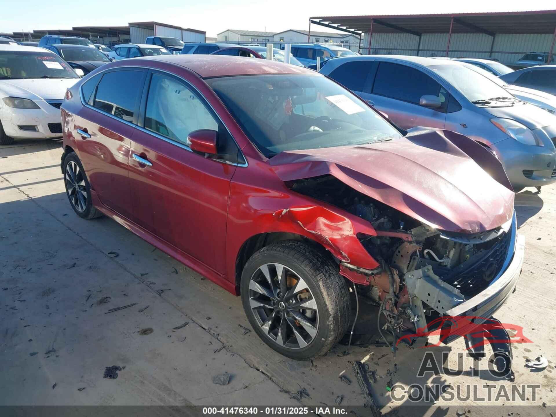 NISSAN SENTRA 2018 - 3N1AB7AP0JY217710