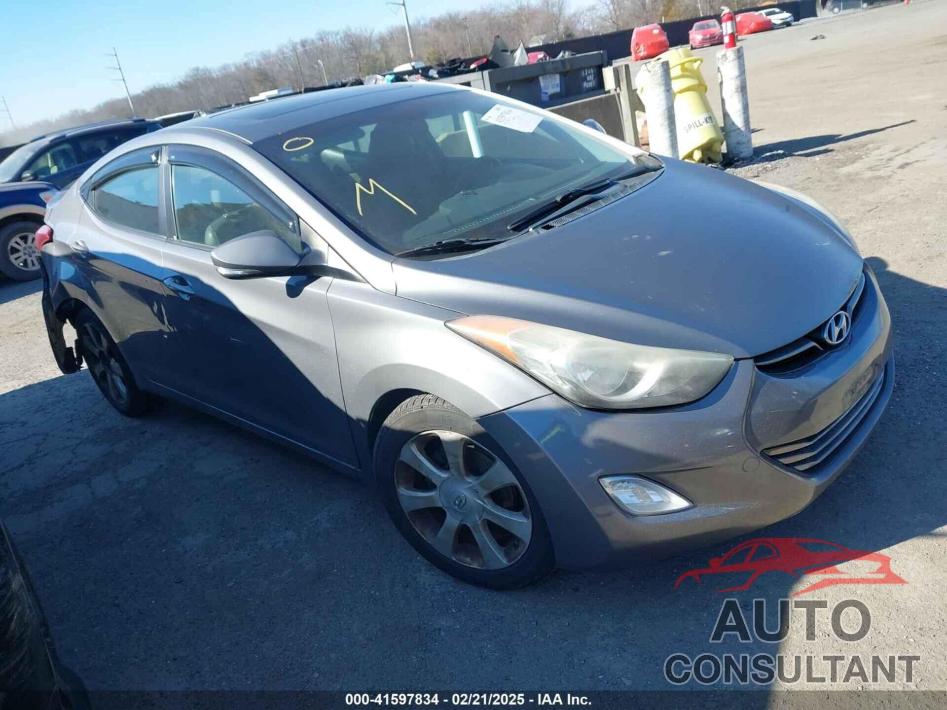 HYUNDAI ELANTRA 2011 - 5NPDH4AE8BH075367