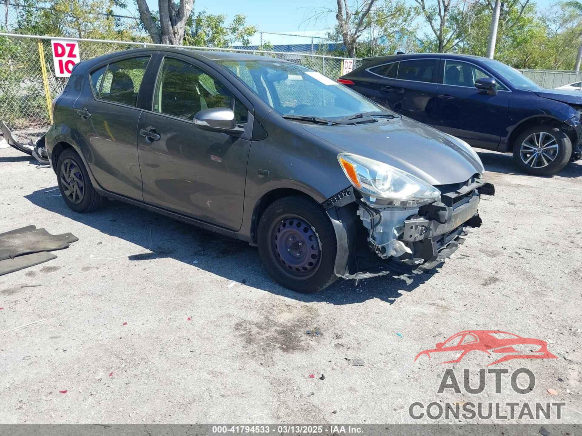 TOYOTA PRIUS C 2015 - JTDKDTB3XF1102205