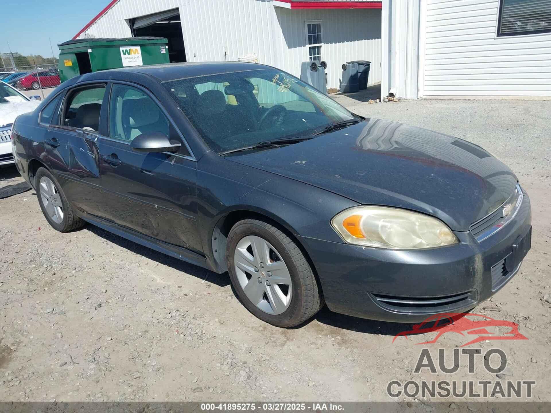 CHEVROLET IMPALA 2010 - 2G1WA5EK9A1240399