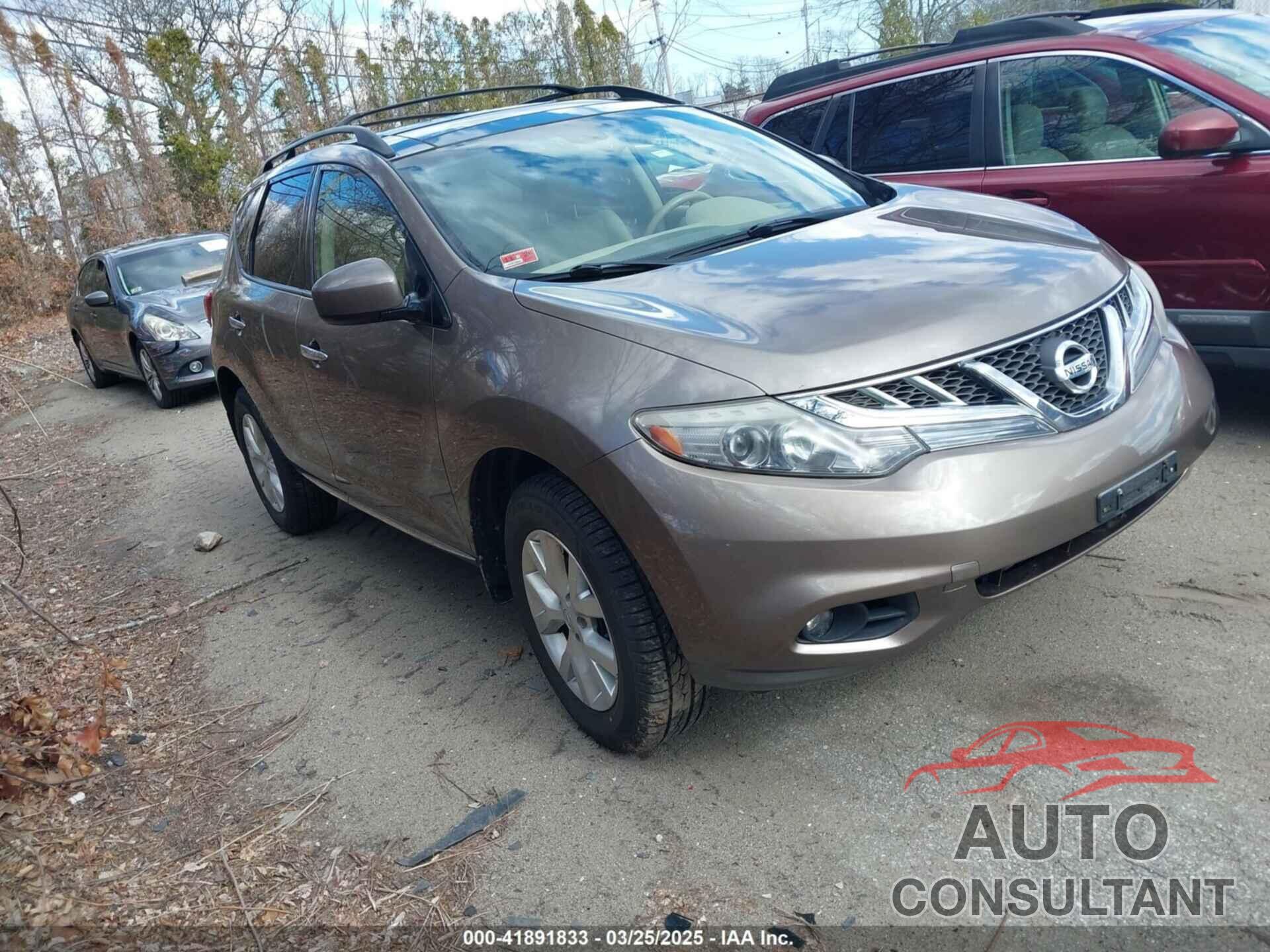 NISSAN MURANO 2013 - JN8AZ1MW8DW311181