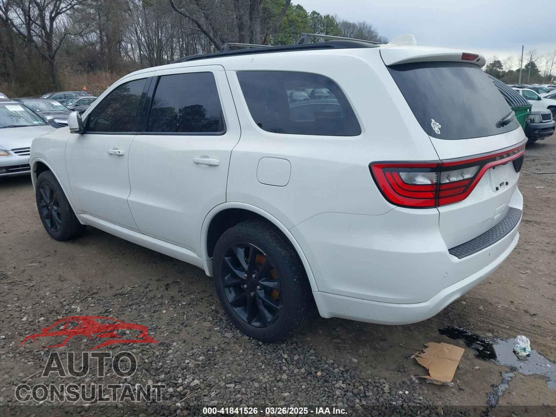 DODGE DURANGO 2017 - 1C4RDJDGXHC907471