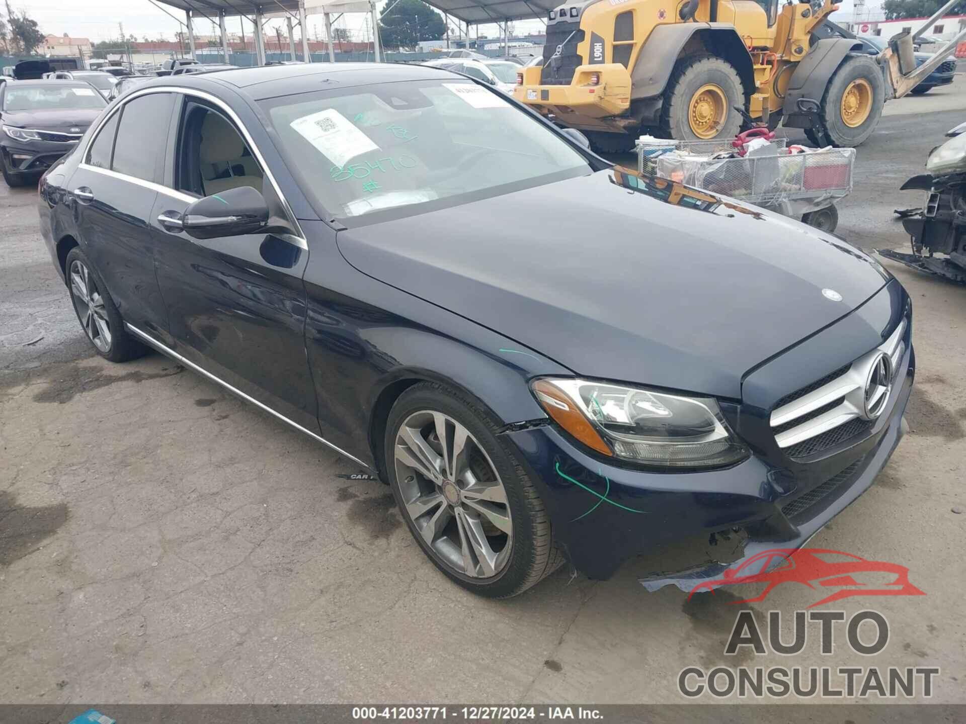 MERCEDES-BENZ C 300 2016 - WDDWF4JB5GR164971