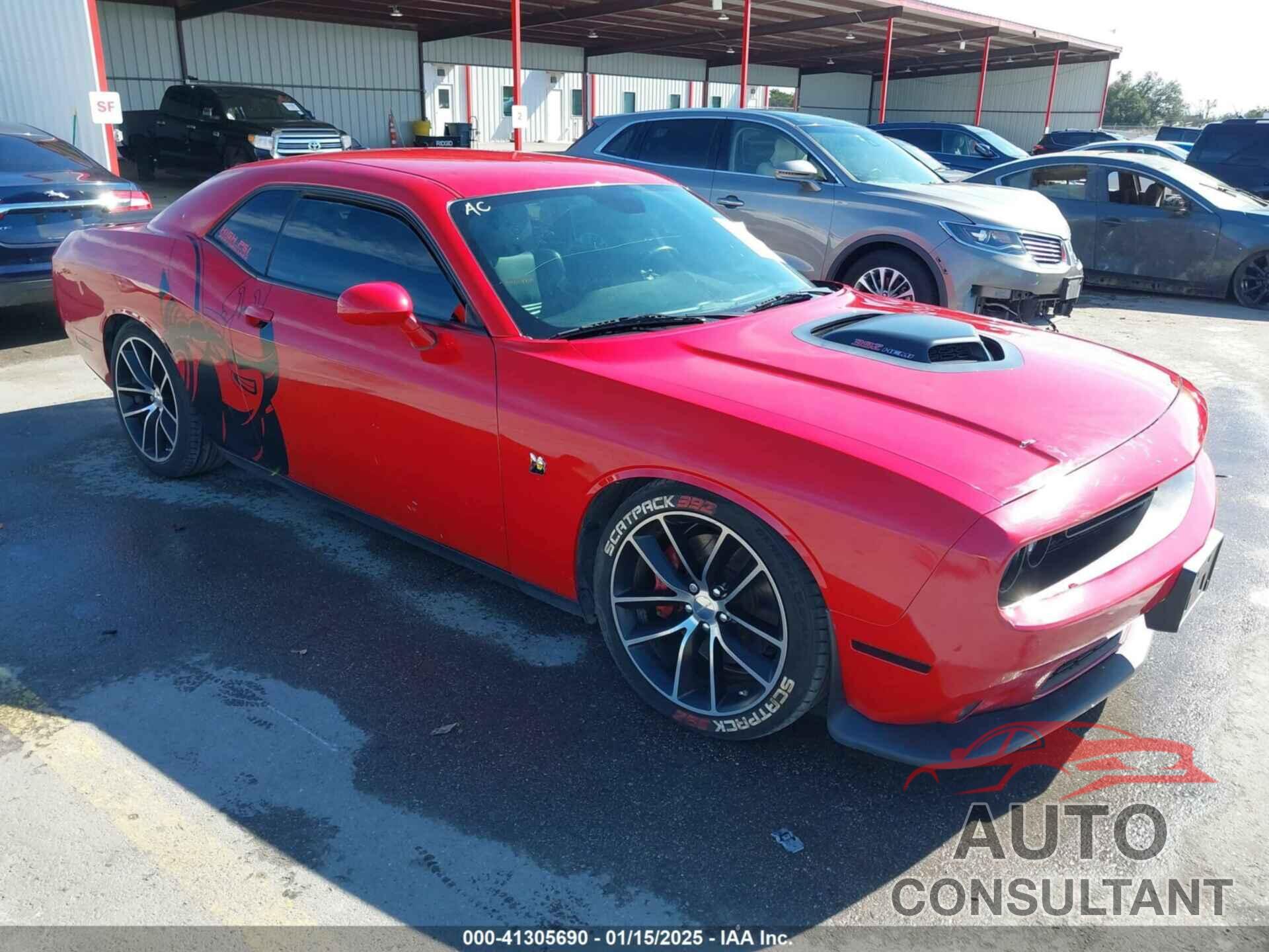 DODGE CHALLENGER 2016 - 2C3CDZFJXGH345584