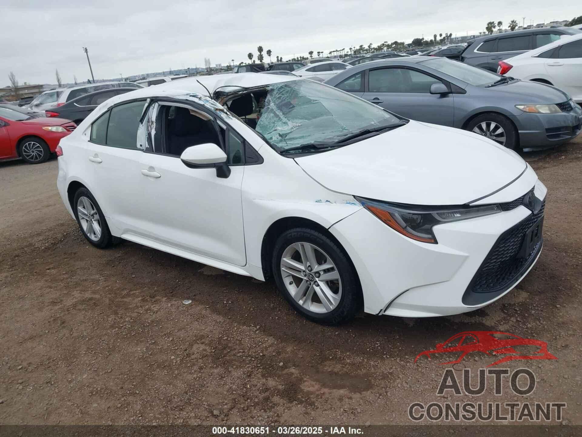 TOYOTA COROLLA 2020 - JTDEPRAE4LJ039480
