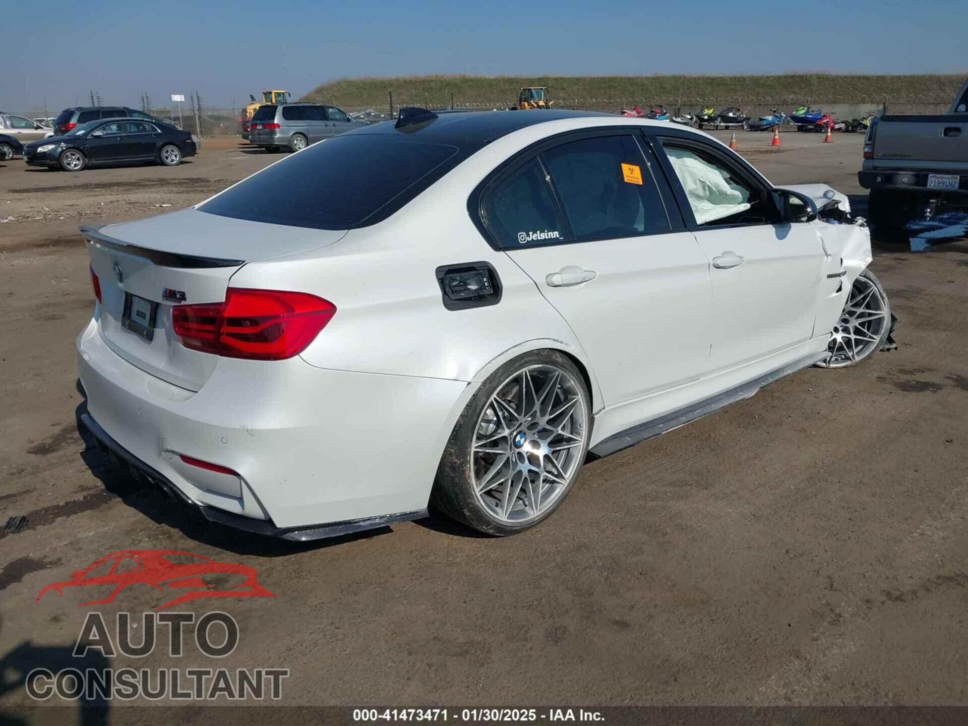 BMW M3 2017 - WBS8M9C5XH5G83774