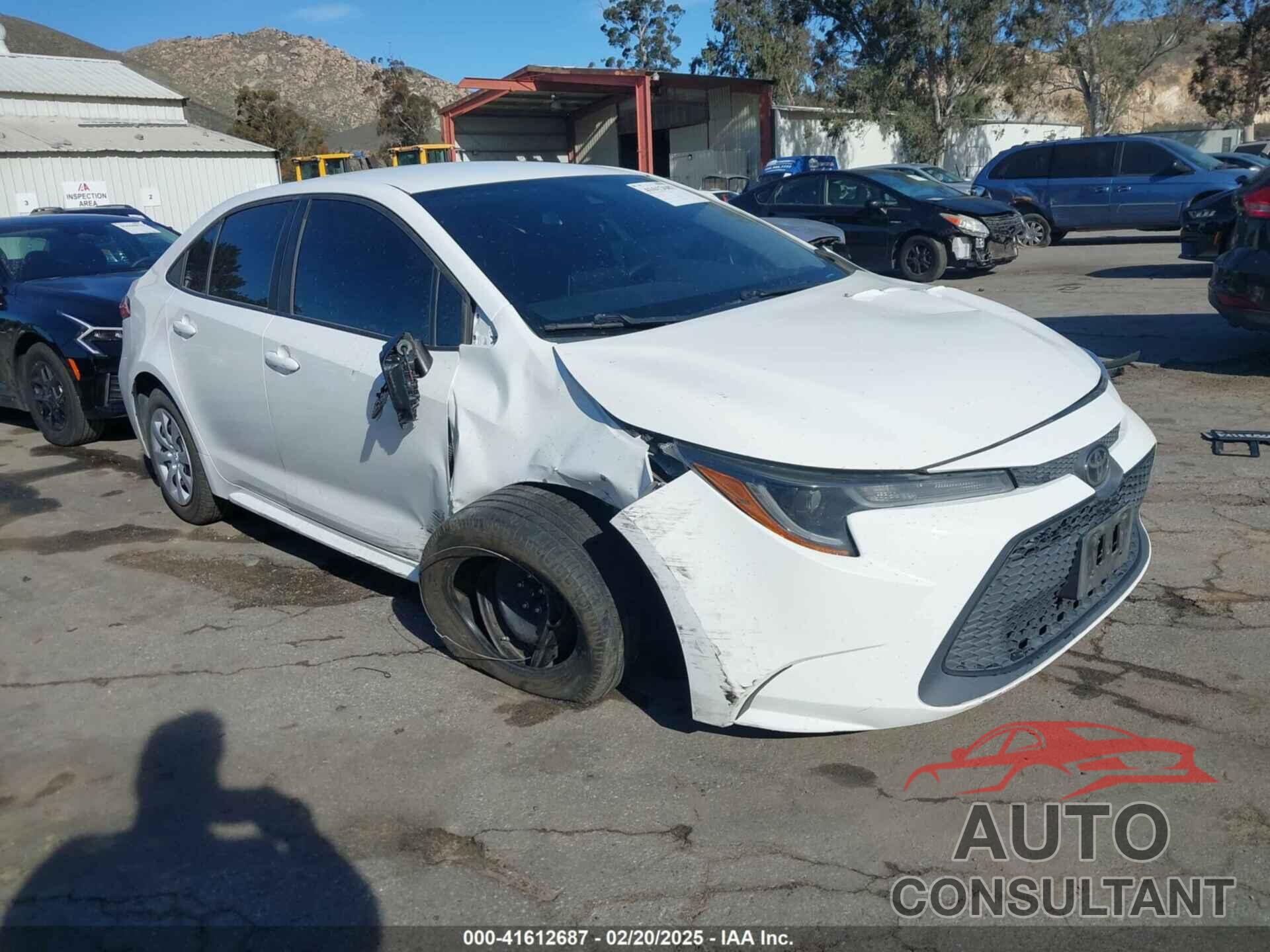 TOYOTA COROLLA 2021 - 5YFEPMAE0MP263569