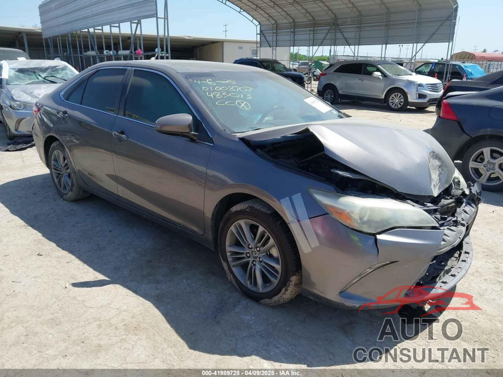 TOYOTA CAMRY 2015 - 4T1BF1FK6FU483013