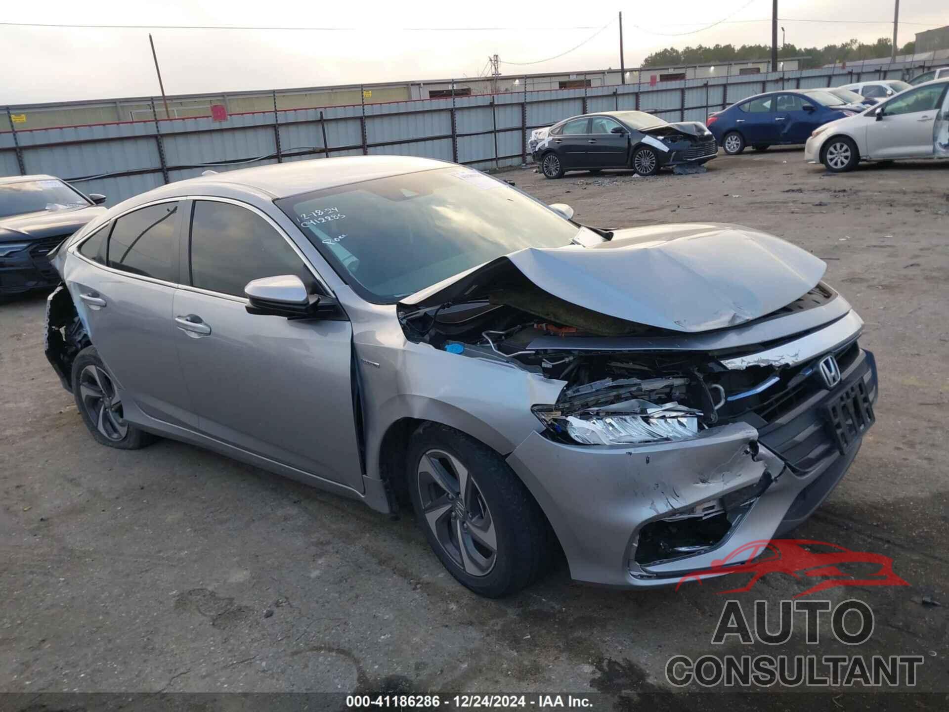 HONDA INSIGHT 2019 - 19XZE4F56KE032061