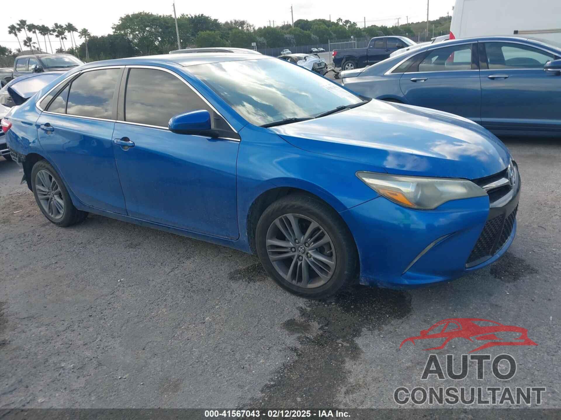TOYOTA CAMRY 2017 - 4T1BF1FK6HU668617