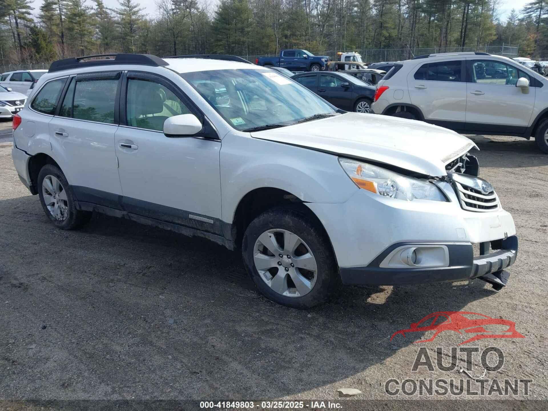 SUBARU OUTBACK 2012 - 4S4BRBAC1C3201813