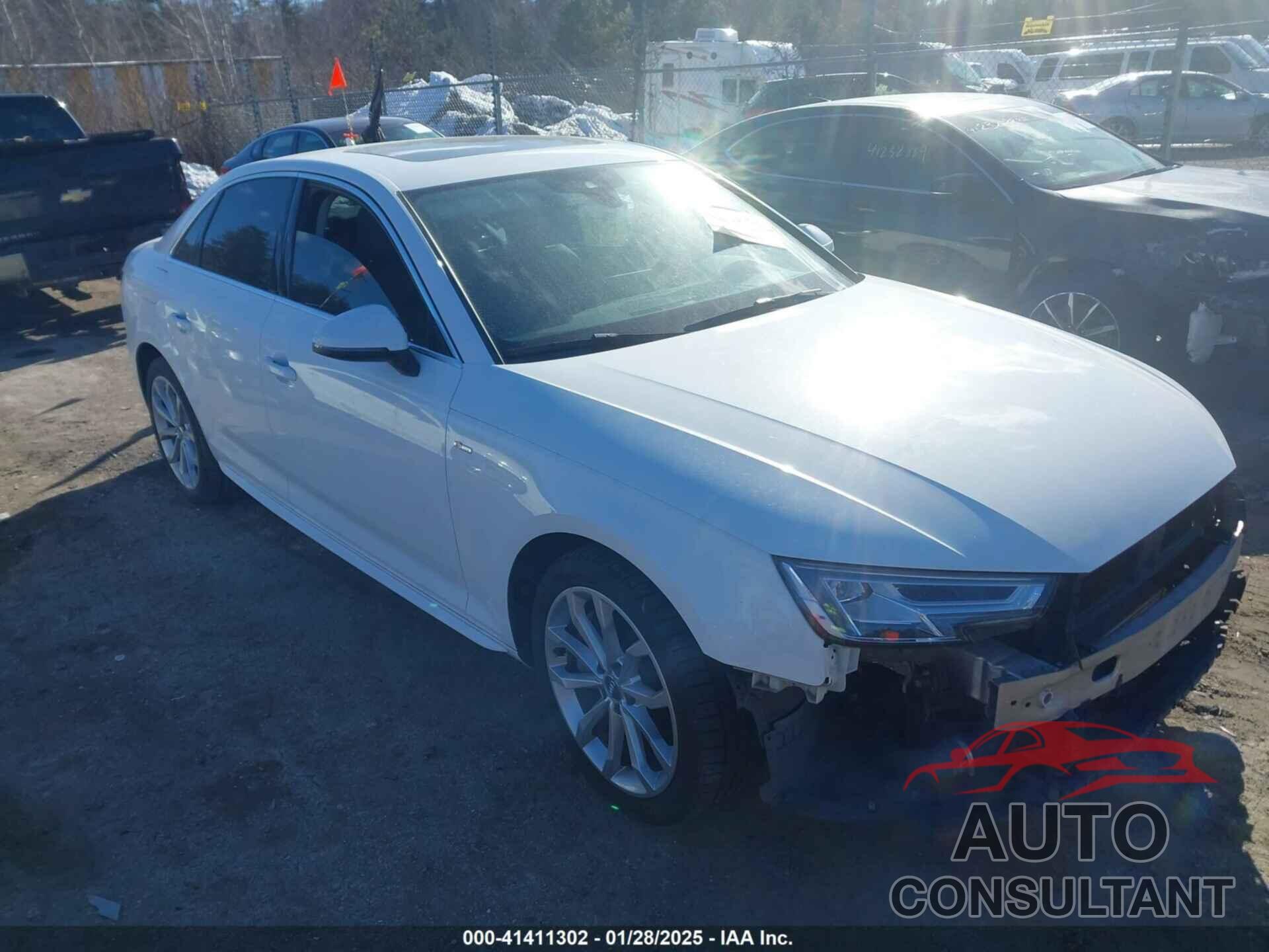 AUDI A4 2019 - WAUENAF4XKN002882