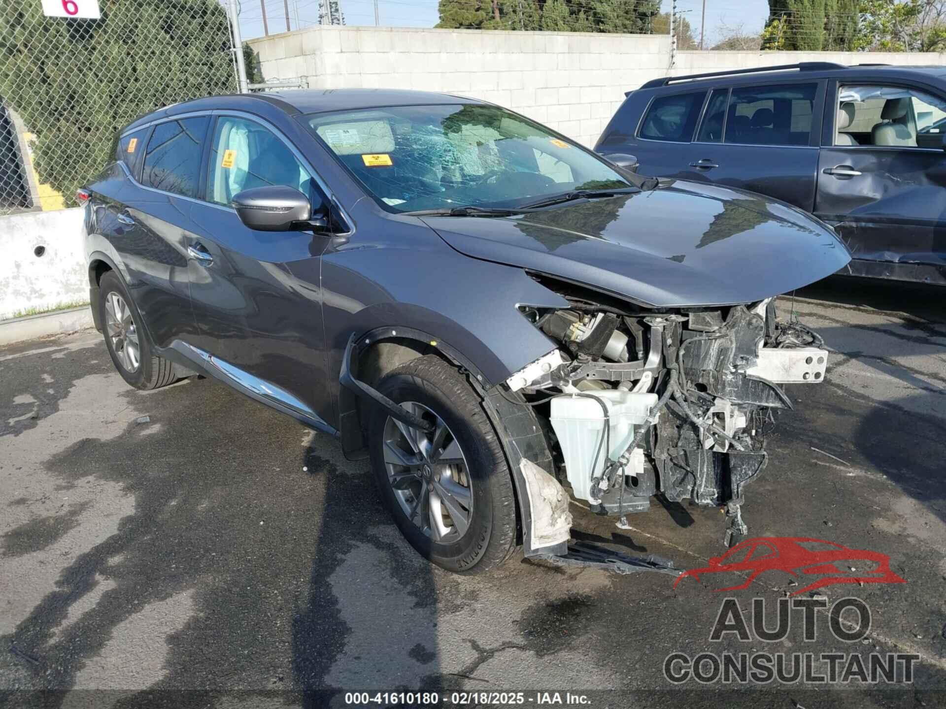 NISSAN MURANO 2018 - 5N1AZ2MG7JN104286