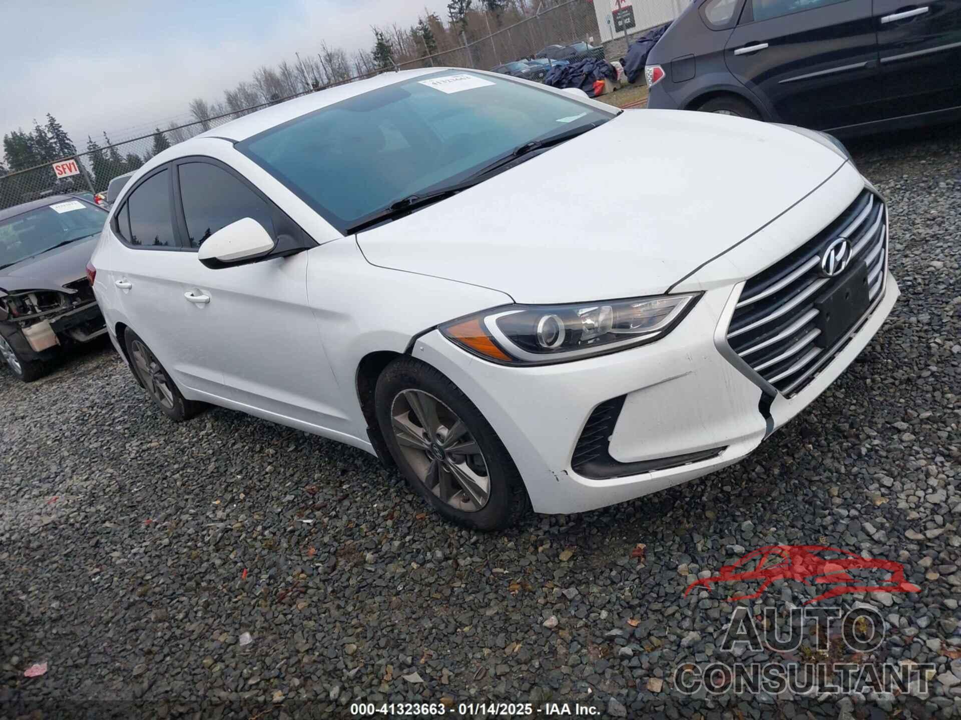 HYUNDAI ELANTRA 2018 - 5NPD84LF2JH343852