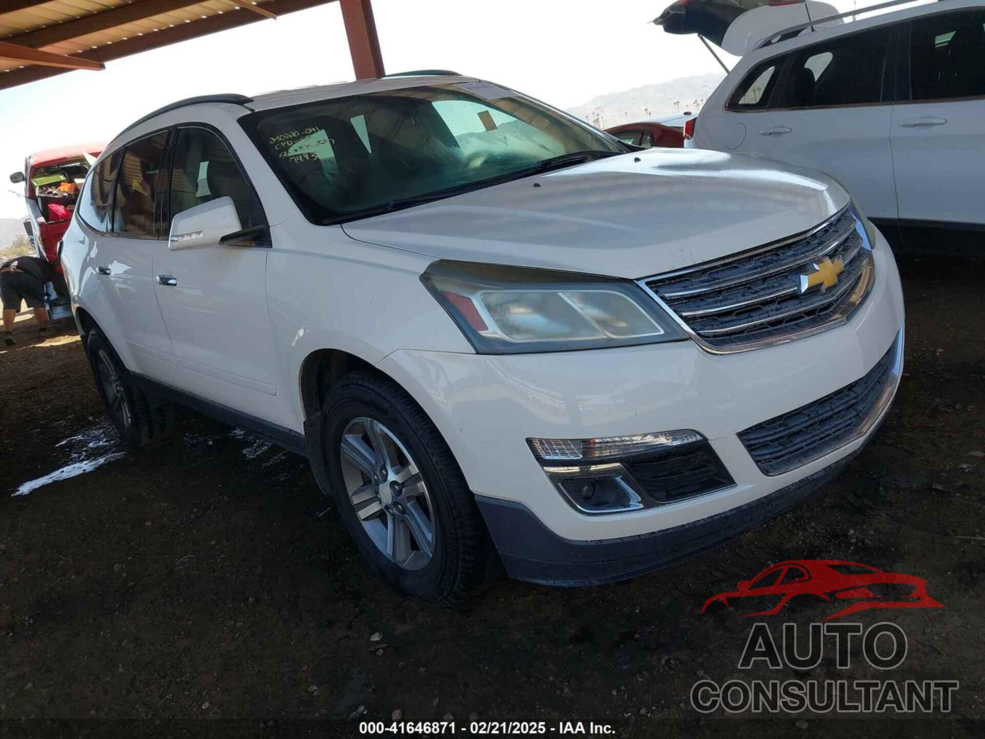CHEVROLET TRAVERSE 2015 - 1GNKRHKD7FJ107473