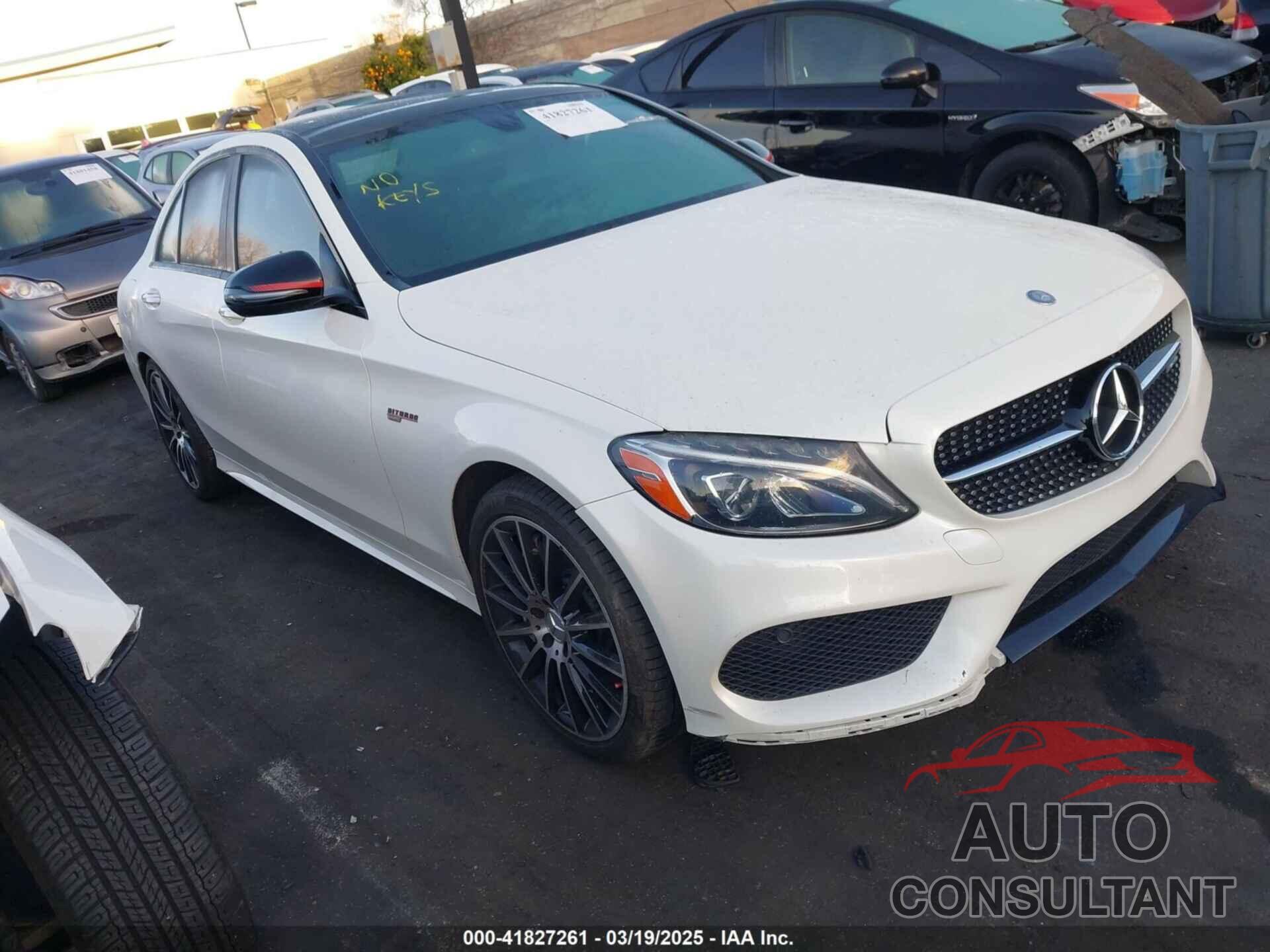 MERCEDES-BENZ AMG C 43 2017 - 55SWF6EB6HU225511