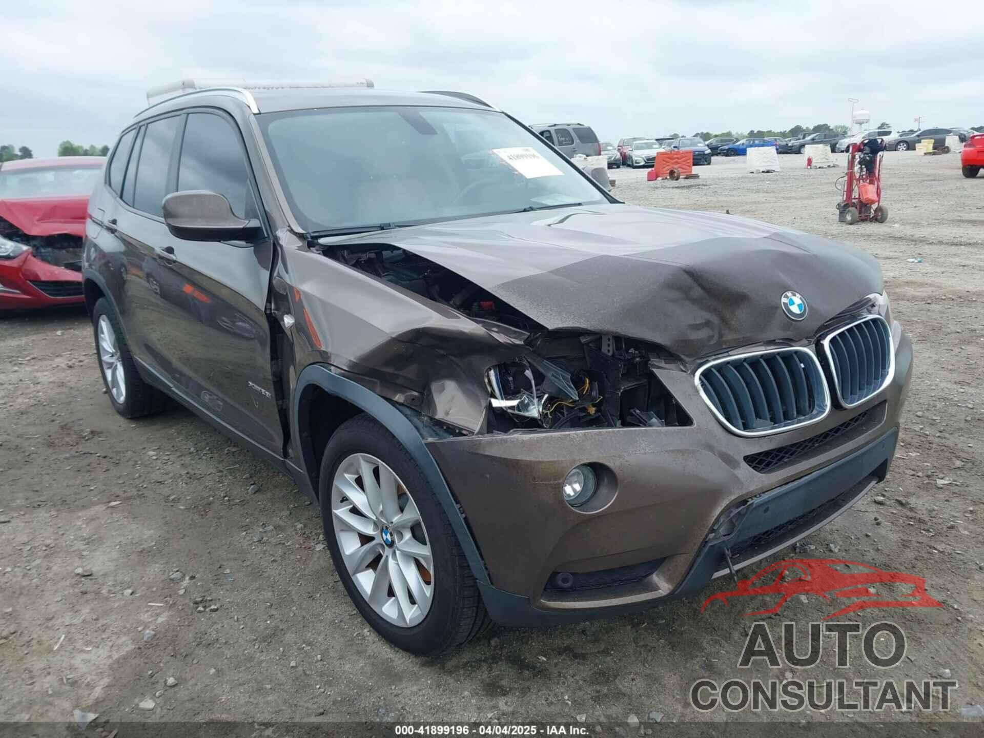 BMW X3 2013 - 5UXWX9C50DLK59656