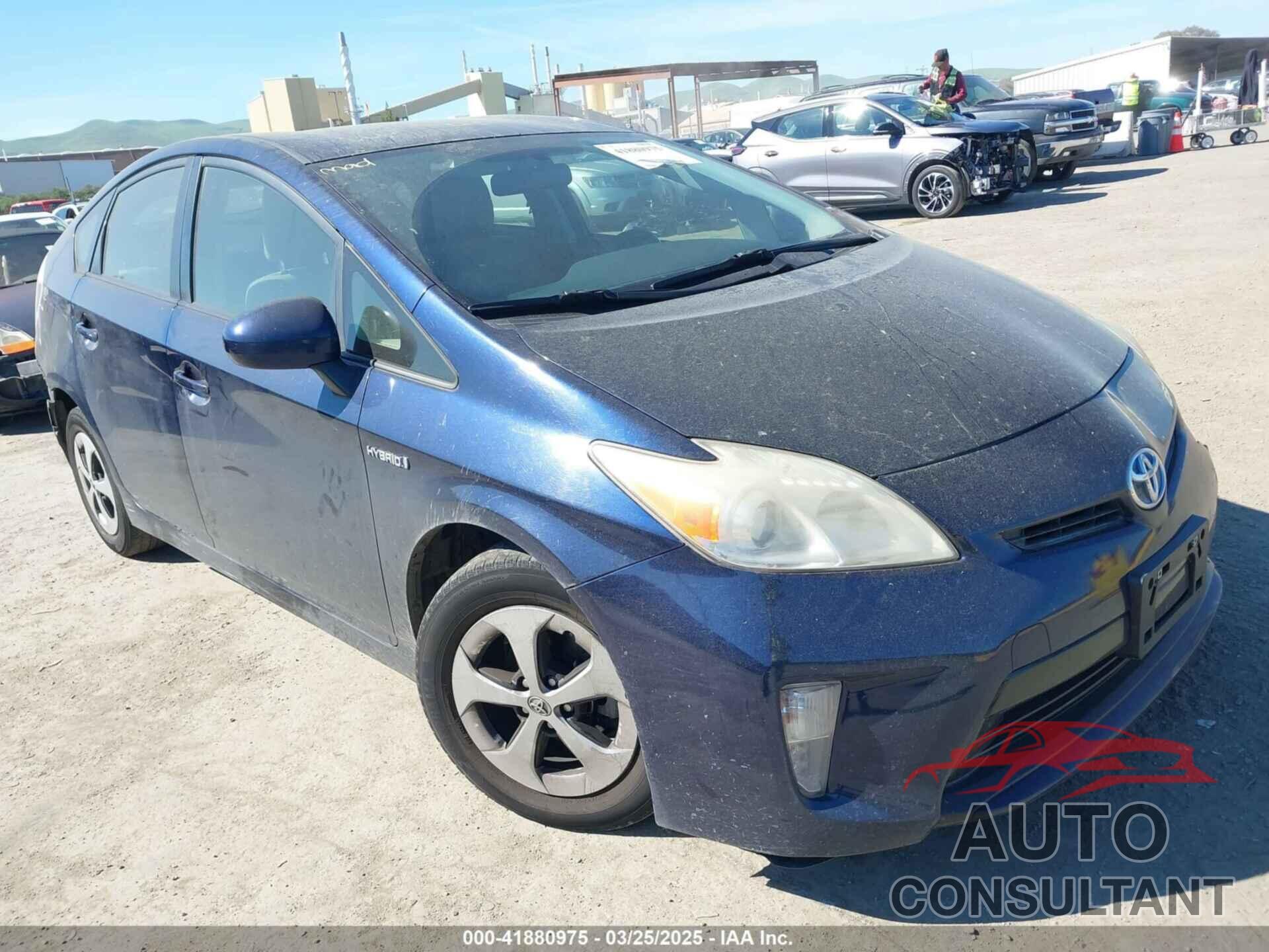 TOYOTA PRIUS 2012 - JTDKN3DU3C1536738