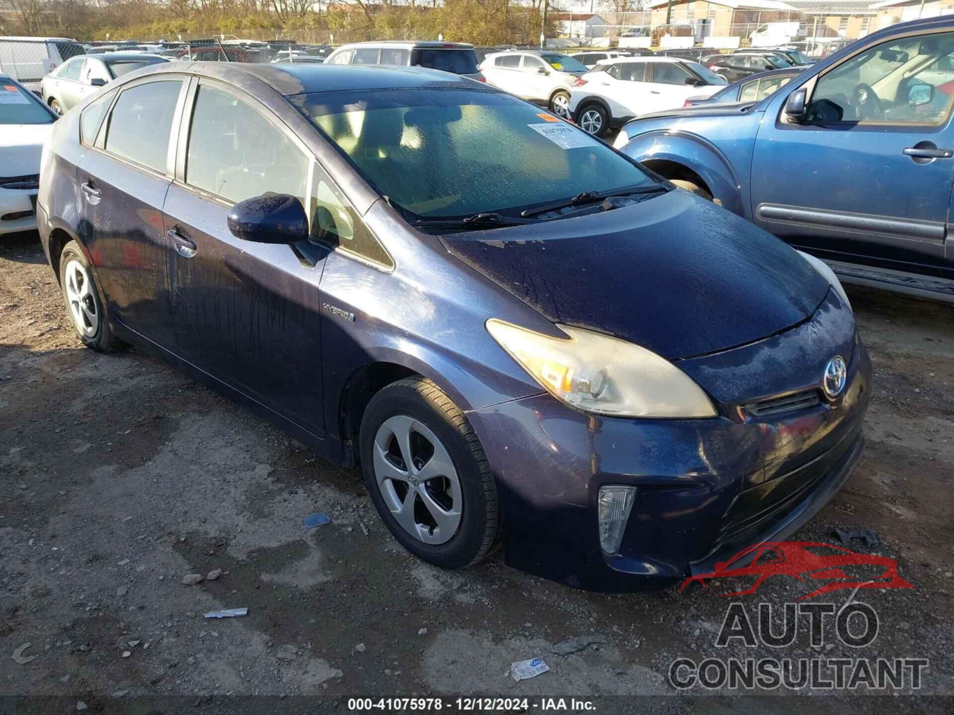 TOYOTA PRIUS 2013 - JTDKN3DU4D1649342