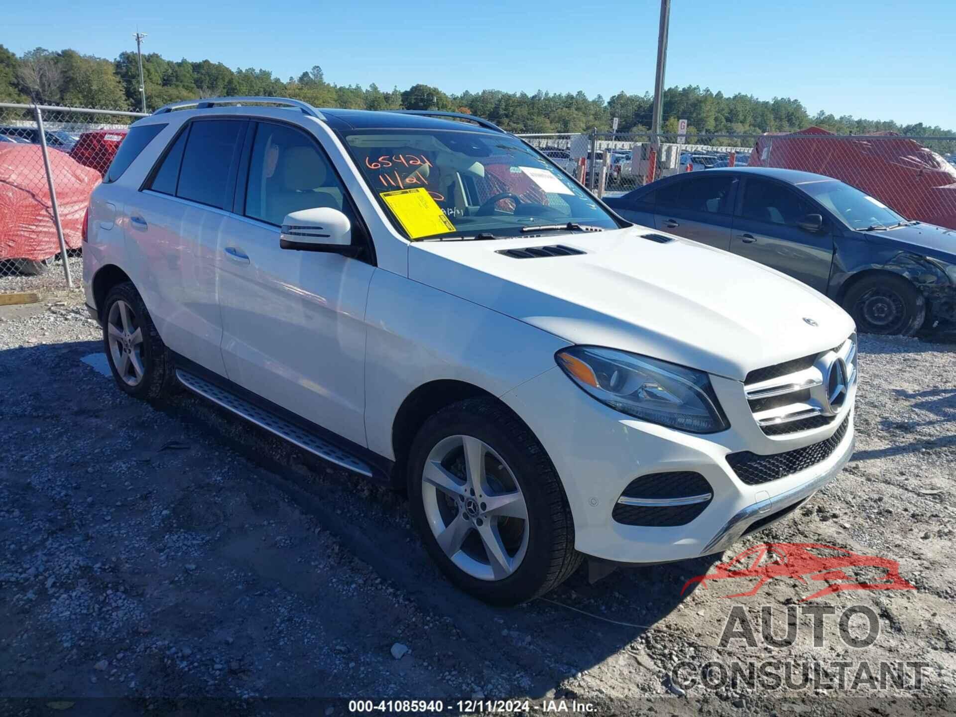 MERCEDES-BENZ GLE 350 2018 - 4JGDA5JB4JB069559