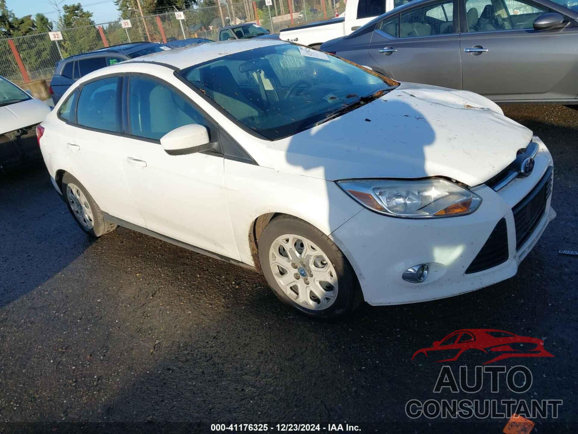 FORD FOCUS 2012 - 1FAHP3F20CL258665