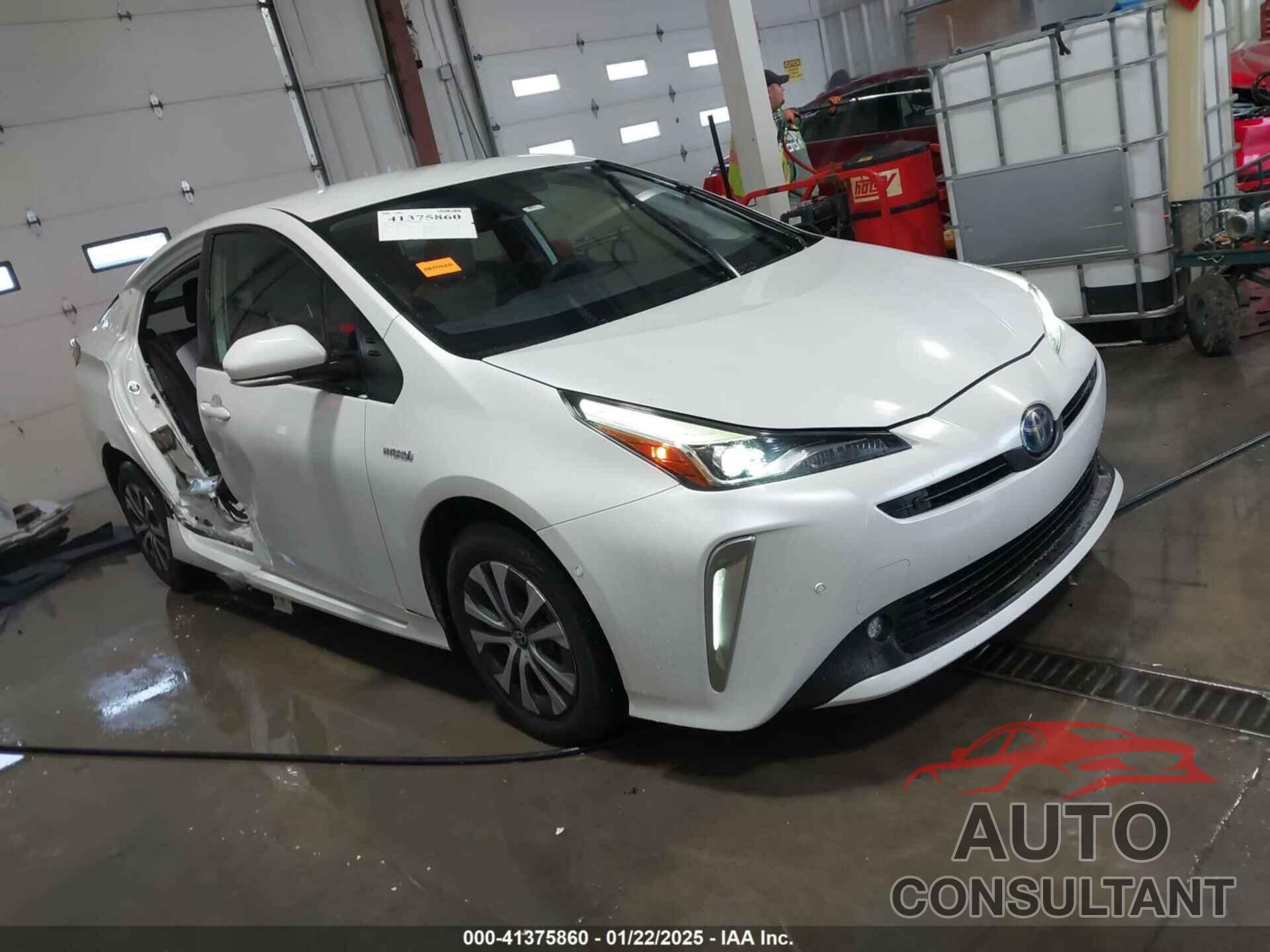 TOYOTA PRIUS 2021 - JTDL9MFU9M3025214