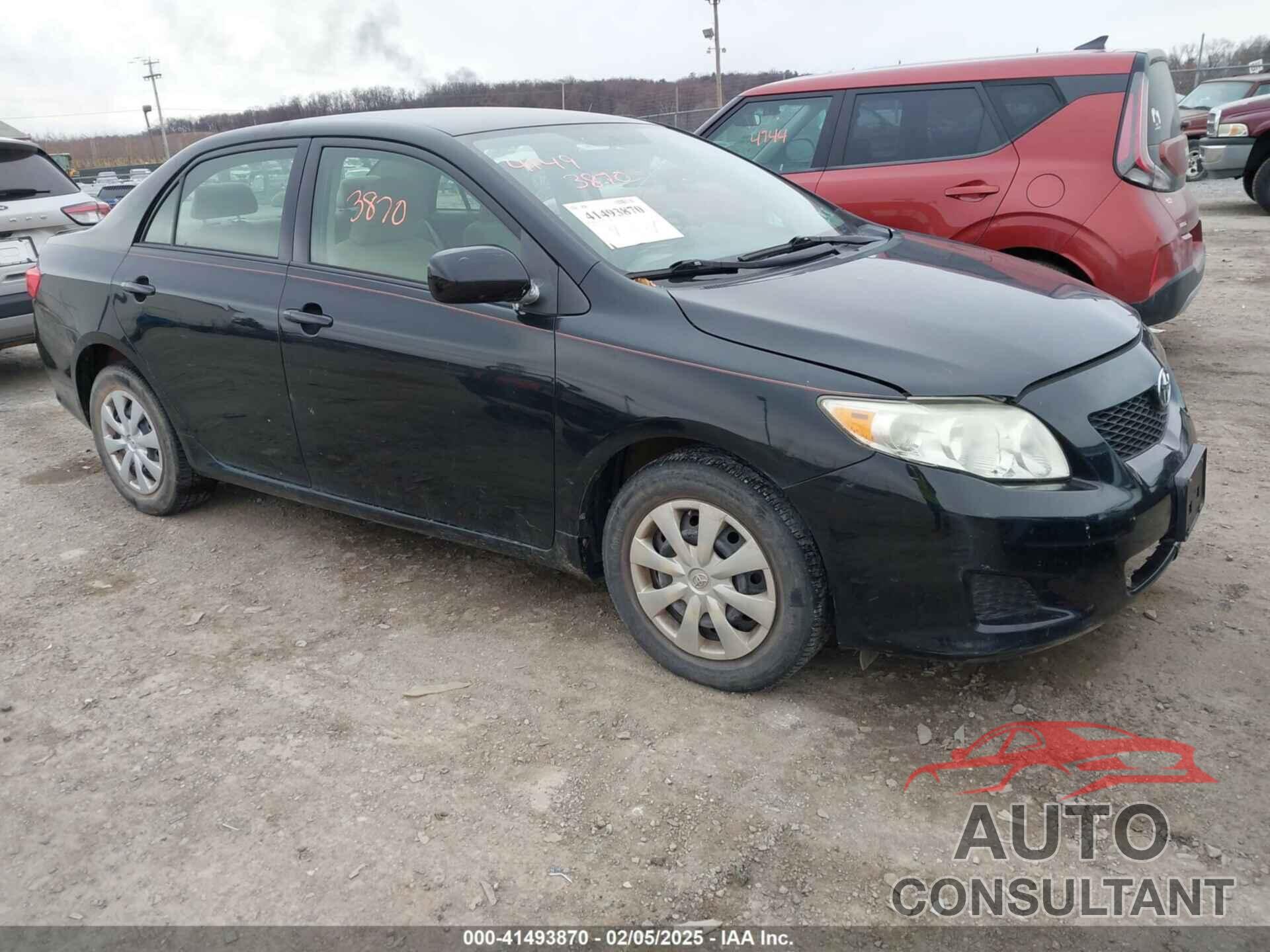 TOYOTA COROLLA 2009 - JTDBL40E299020407