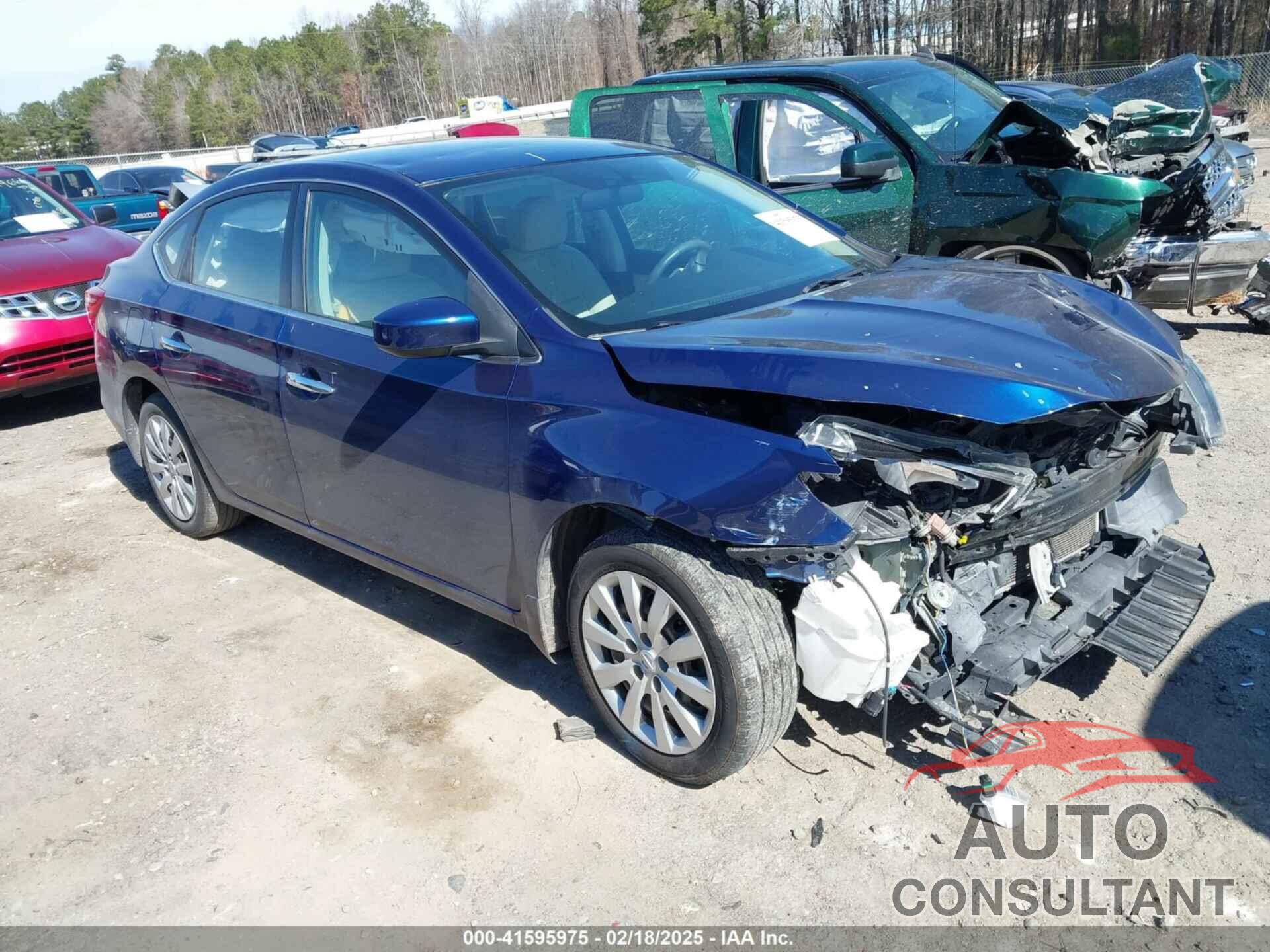 NISSAN SENTRA 2017 - 3N1AB7APXHY264849
