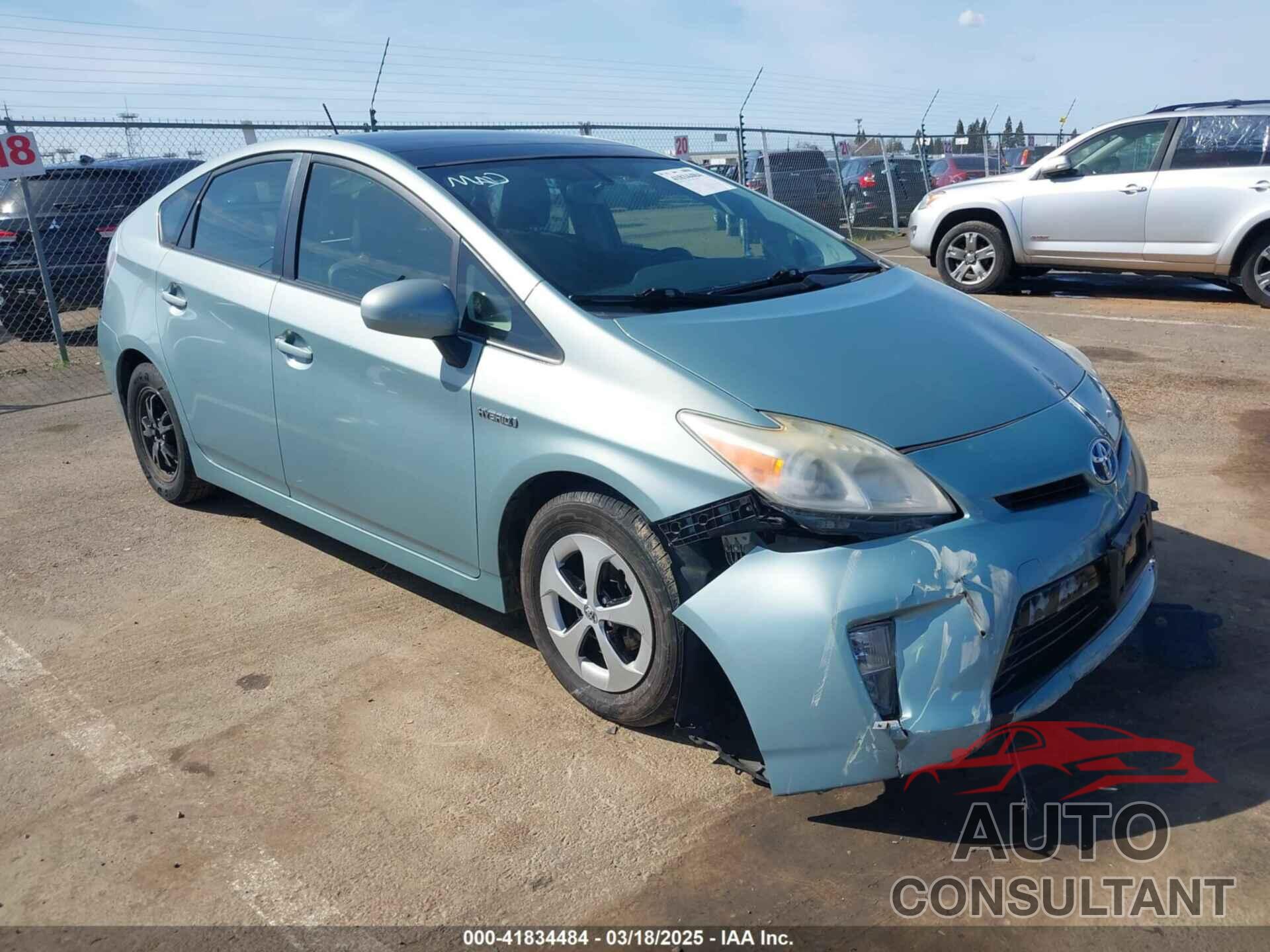 TOYOTA PRIUS 2013 - JTDKN3DU4D1632511