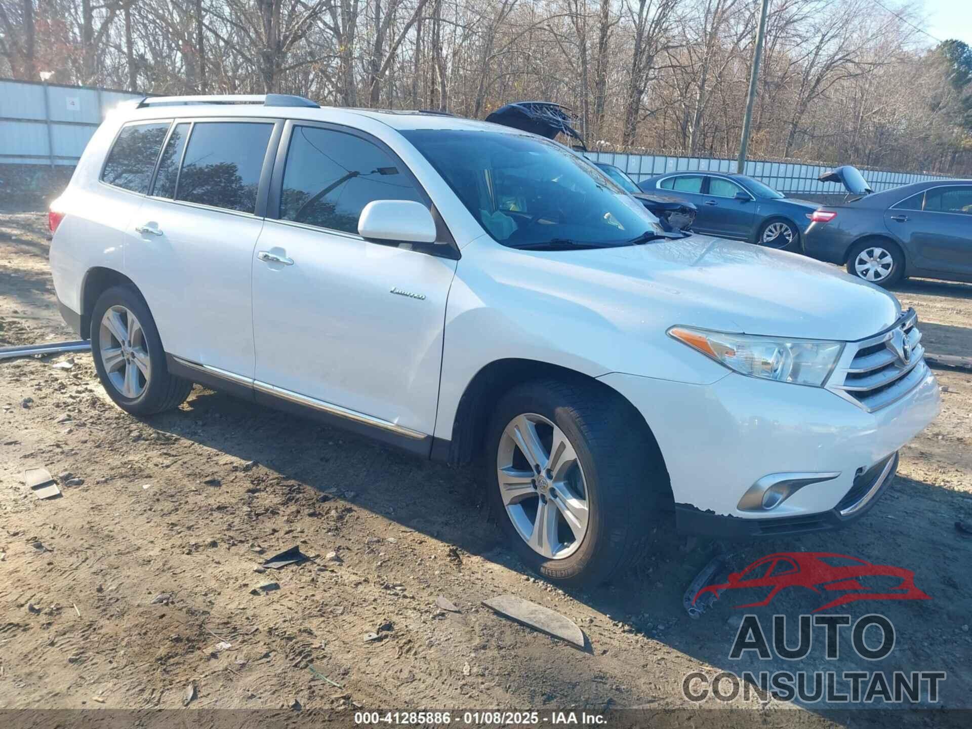 TOYOTA HIGHLANDER 2013 - 5TDYK3EH1DS093143