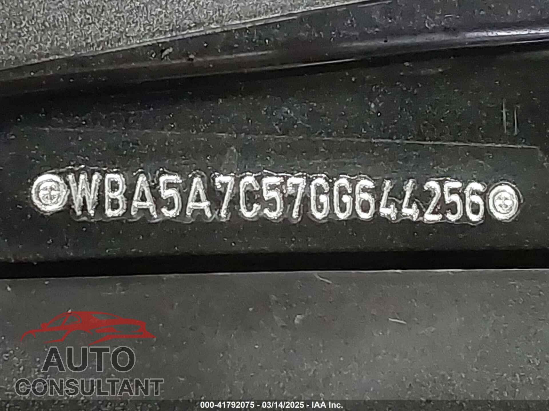 BMW 528I 2016 - WBA5A7C57GG644256