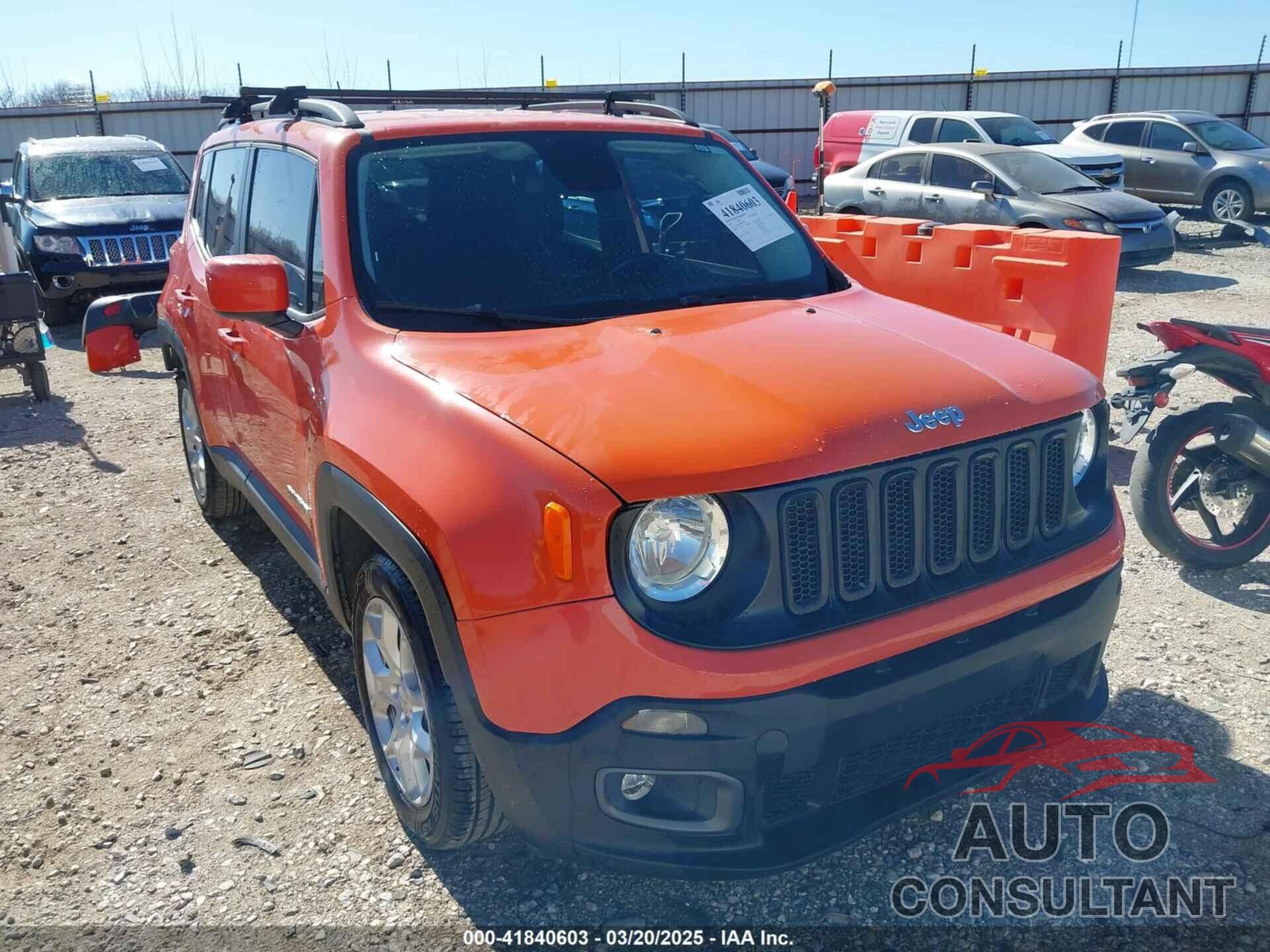 JEEP RENEGADE 2015 - ZACCJABT8FPB77468