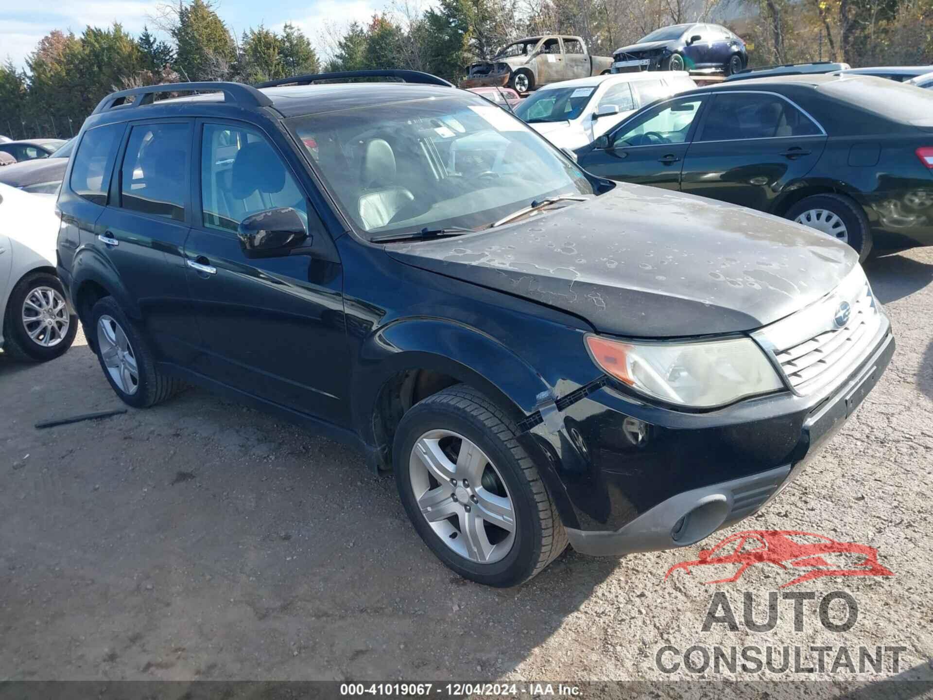 SUBARU FORESTER 2010 - JF2SH6DC9AH789312