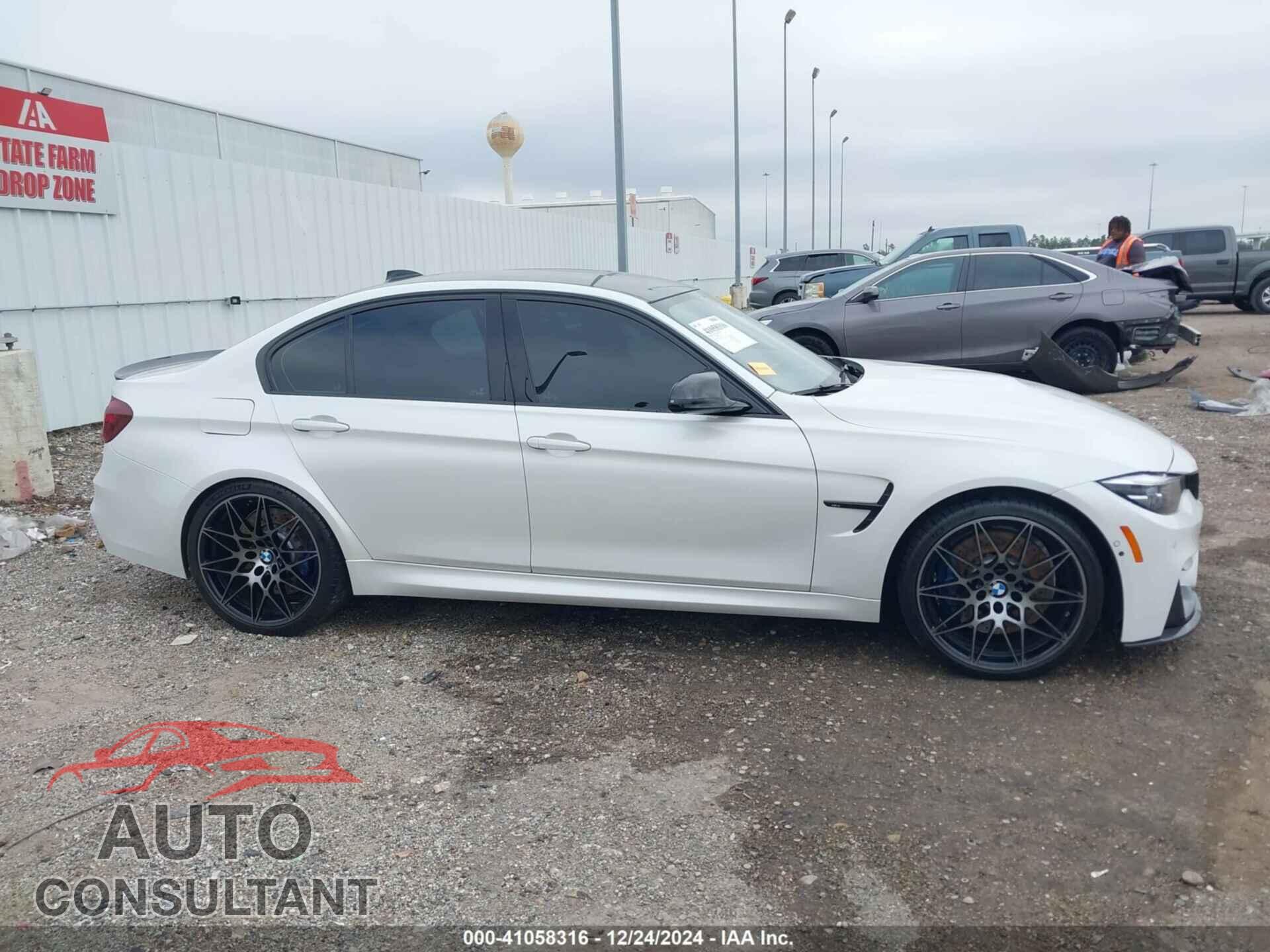 BMW M3 2018 - WBS8M9C58J5J78903