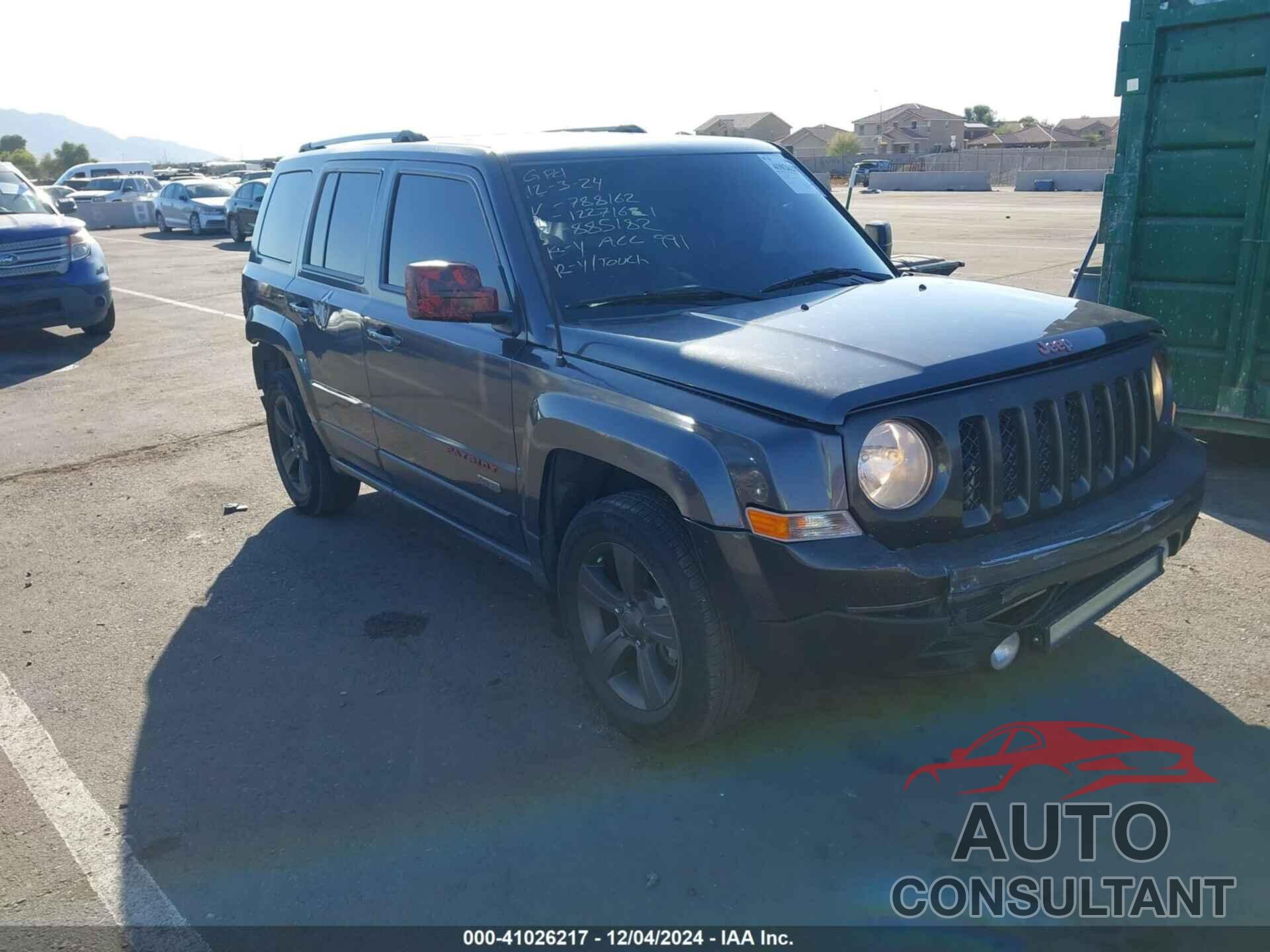 JEEP PATRIOT 2016 - 1C4NJPBB0GD788162