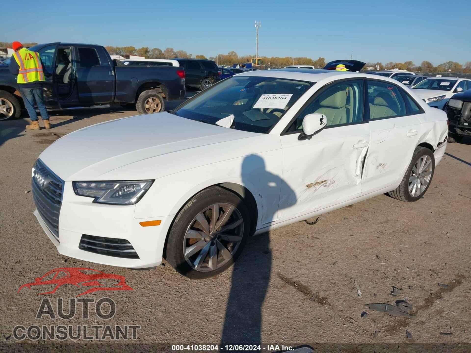 AUDI A4 2017 - WAUGMAF44HN064489