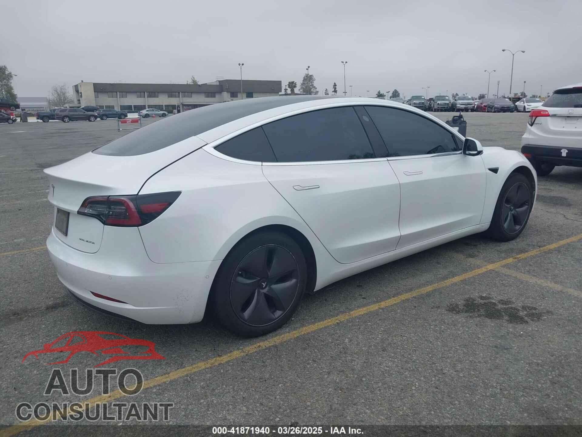 TESLA MODEL 3 2020 - 5YJ3E1EB0LF803217