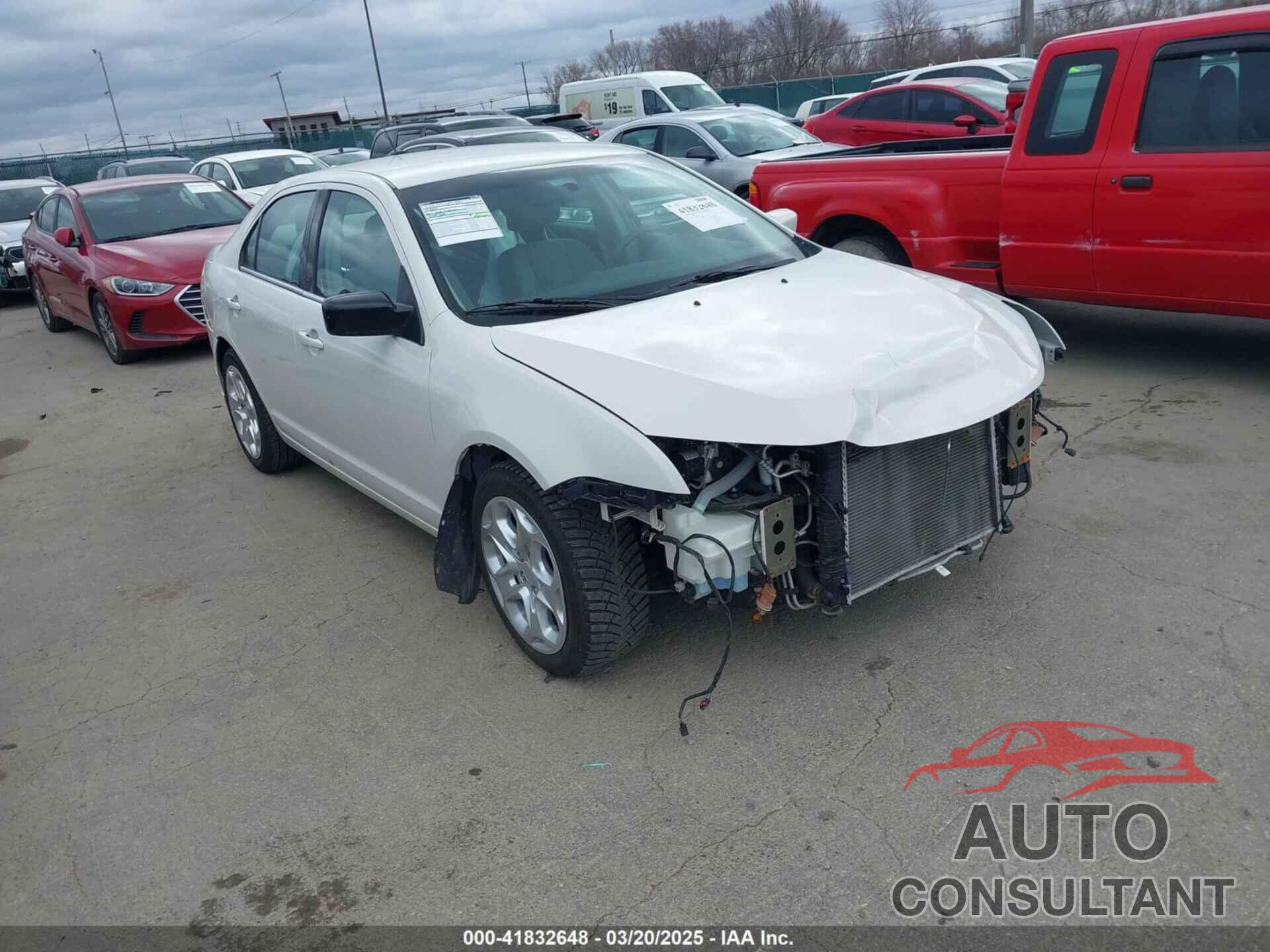 FORD FUSION 2011 - 3FAHP0HA6BR208940
