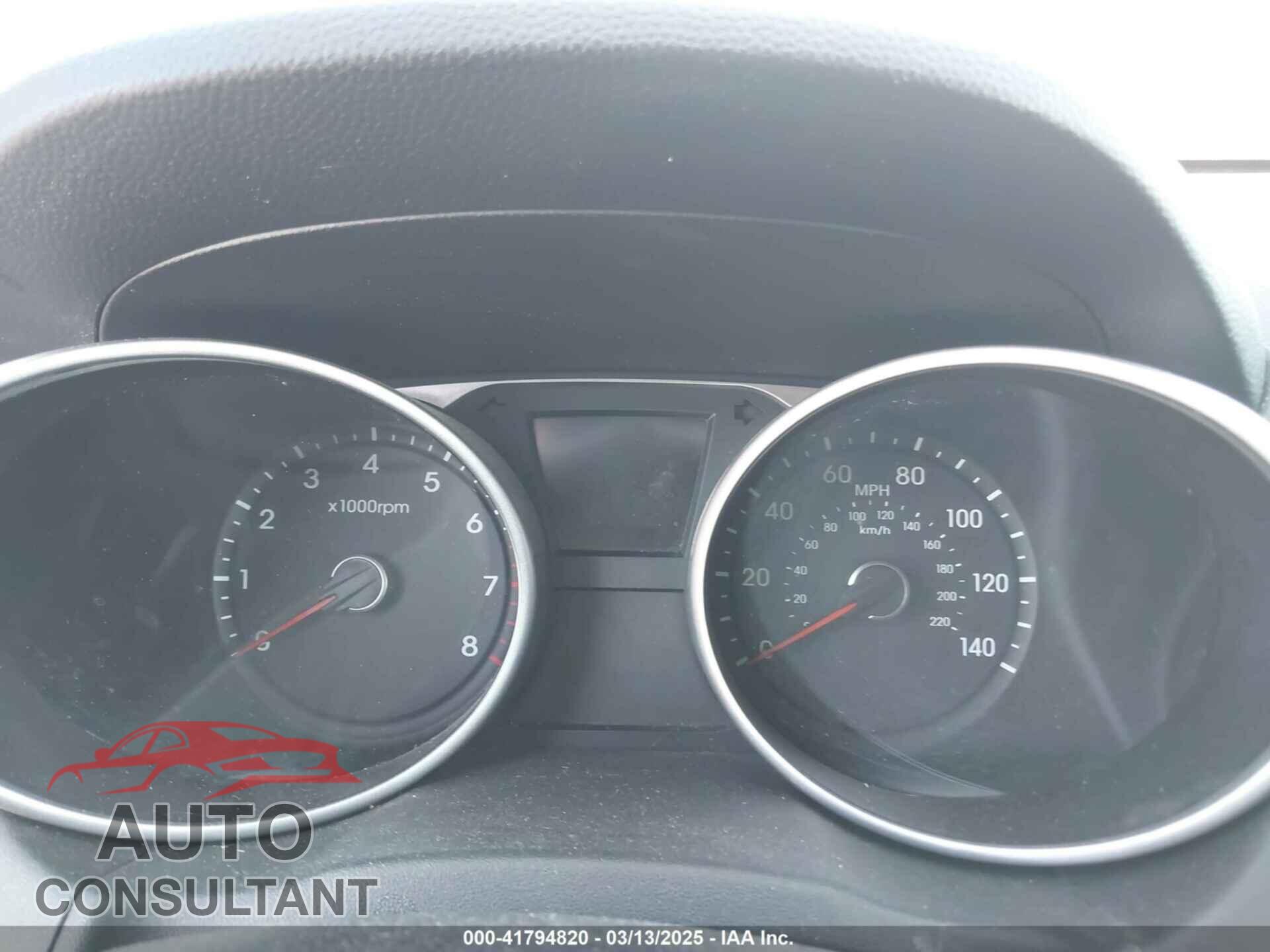 HYUNDAI TUCSON 2013 - KM8JUCAC8DU726363