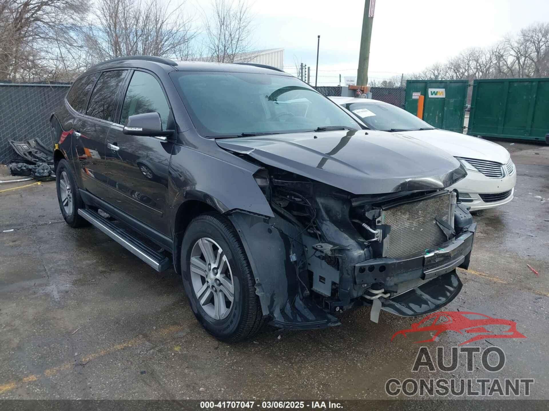 CHEVROLET TRAVERSE 2015 - 1GNKVGKD9FJ204230
