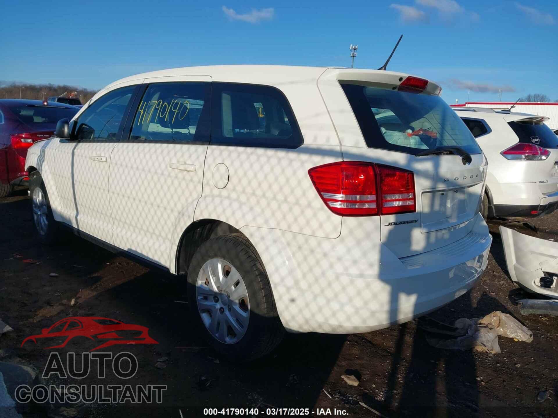 DODGE JOURNEY 2015 - 3C4PDCAB7FT559321