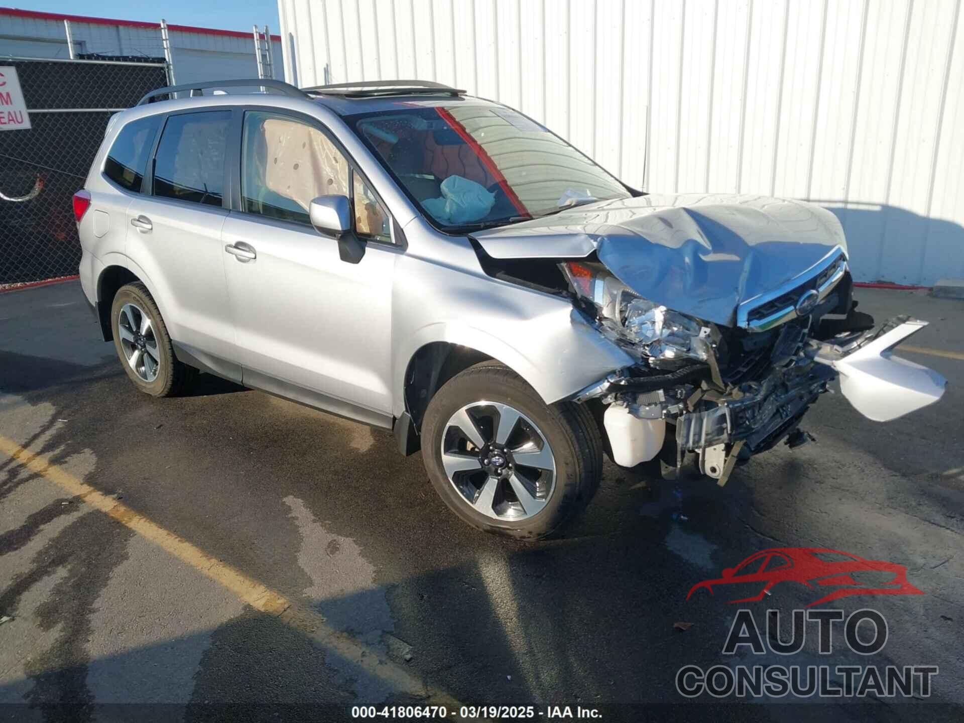 SUBARU FORESTER 2018 - JF2SJAGC4JH453442