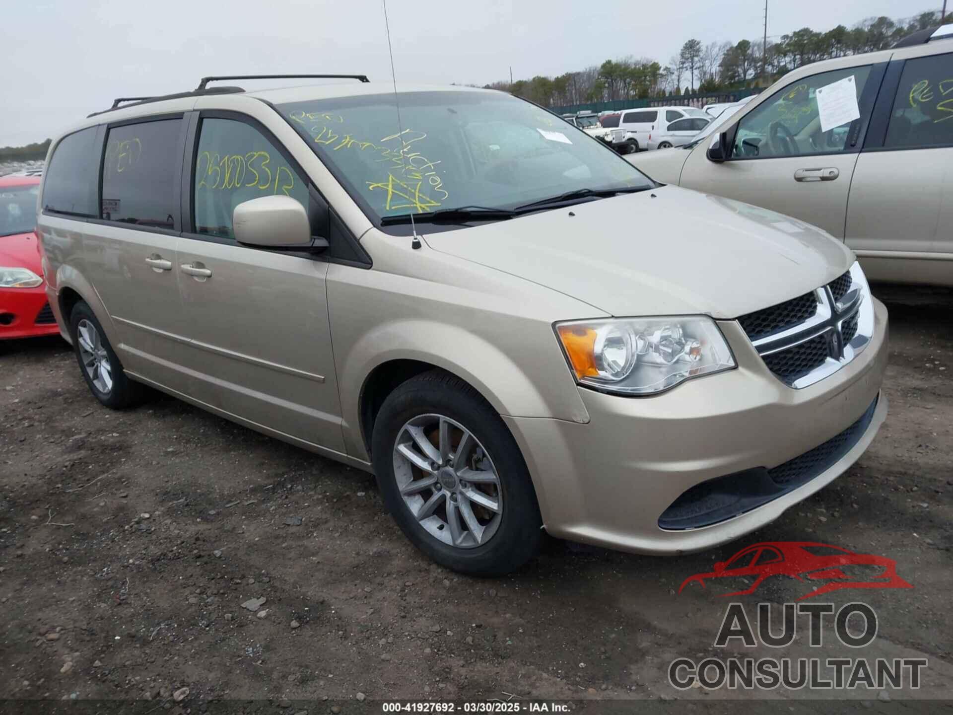DODGE GRAND CARAVAN 2014 - 2C4RDGCG7ER419442