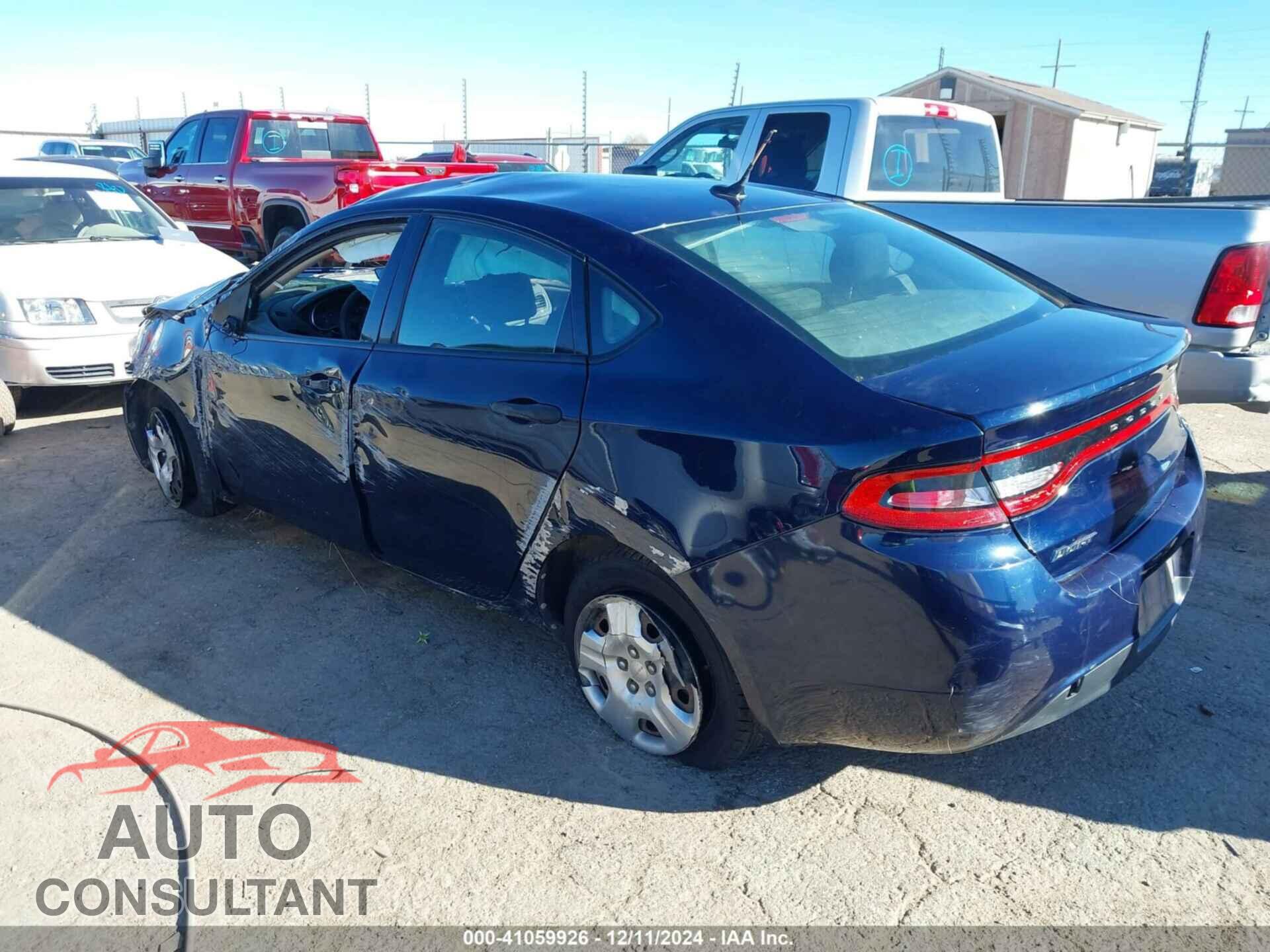 DODGE DART 2013 - 1C3CDFAA3DD247169