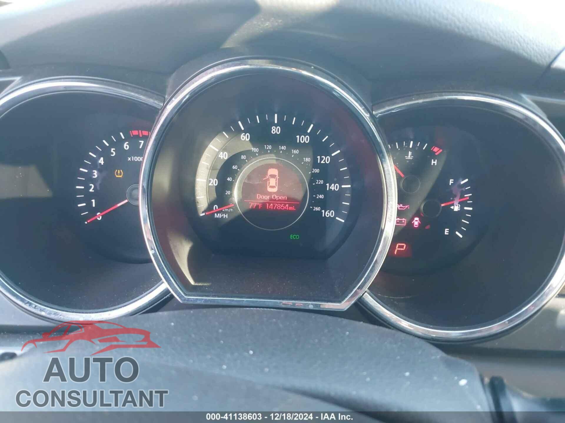KIA OPTIMA 2013 - KNAGM4A74D5383355